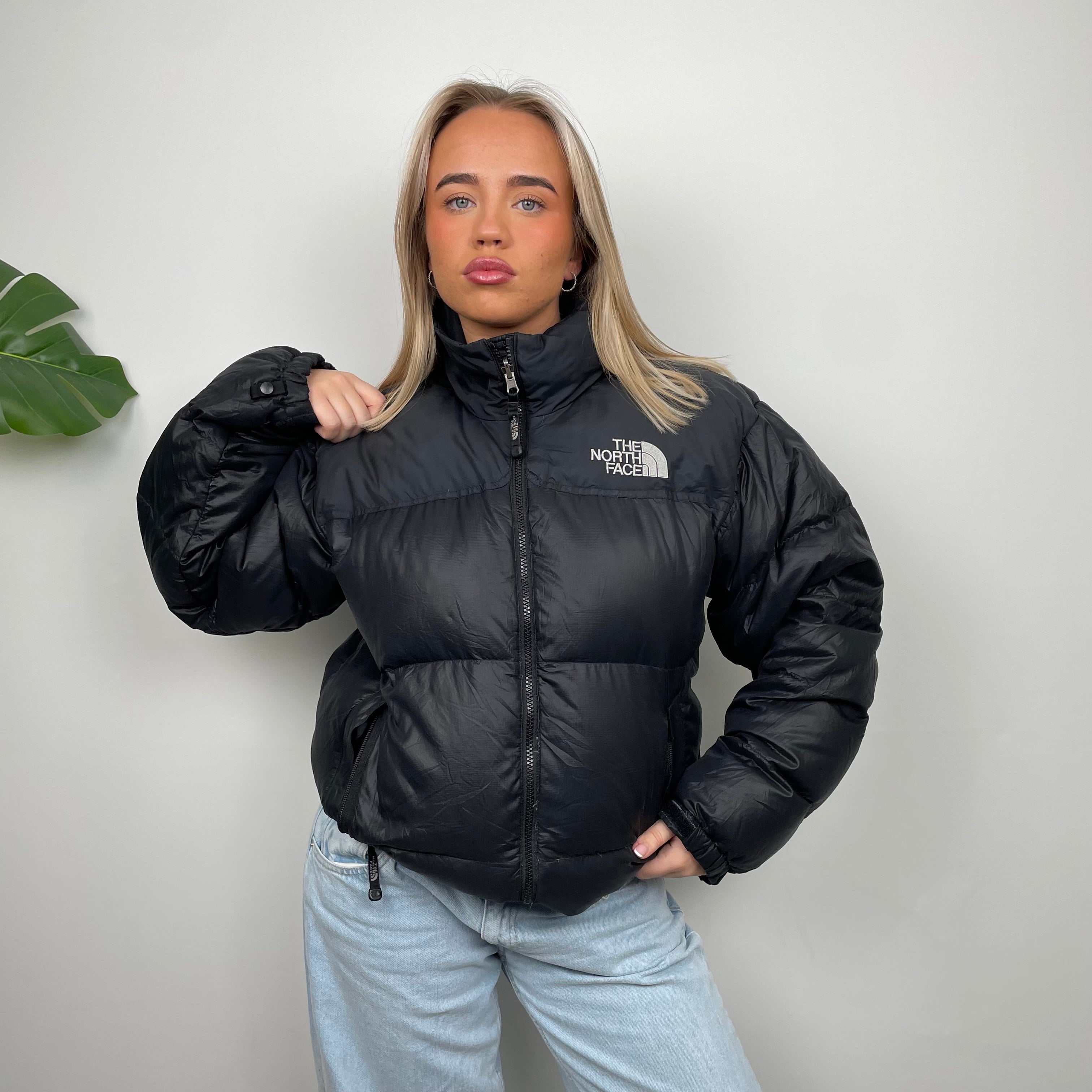 The North Face RARE Nuptse 700 Black Puffer Jacket (M)