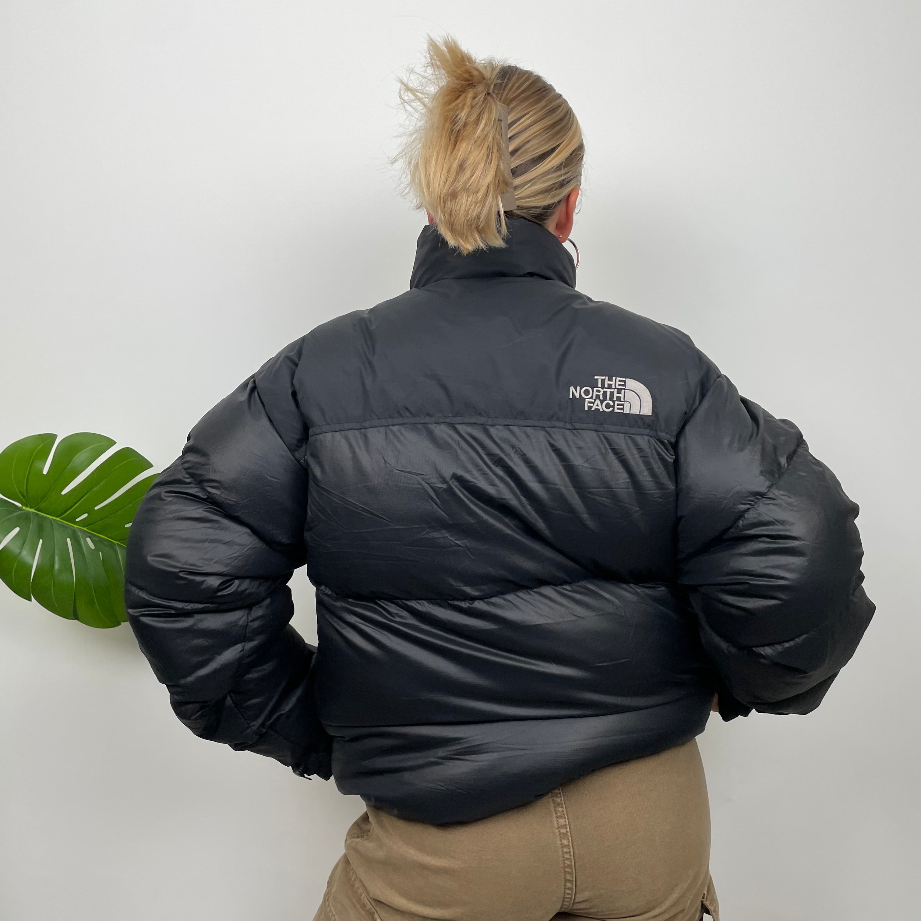 The North Face RARE Nuptse 700 Black Puffer Jacket (M)