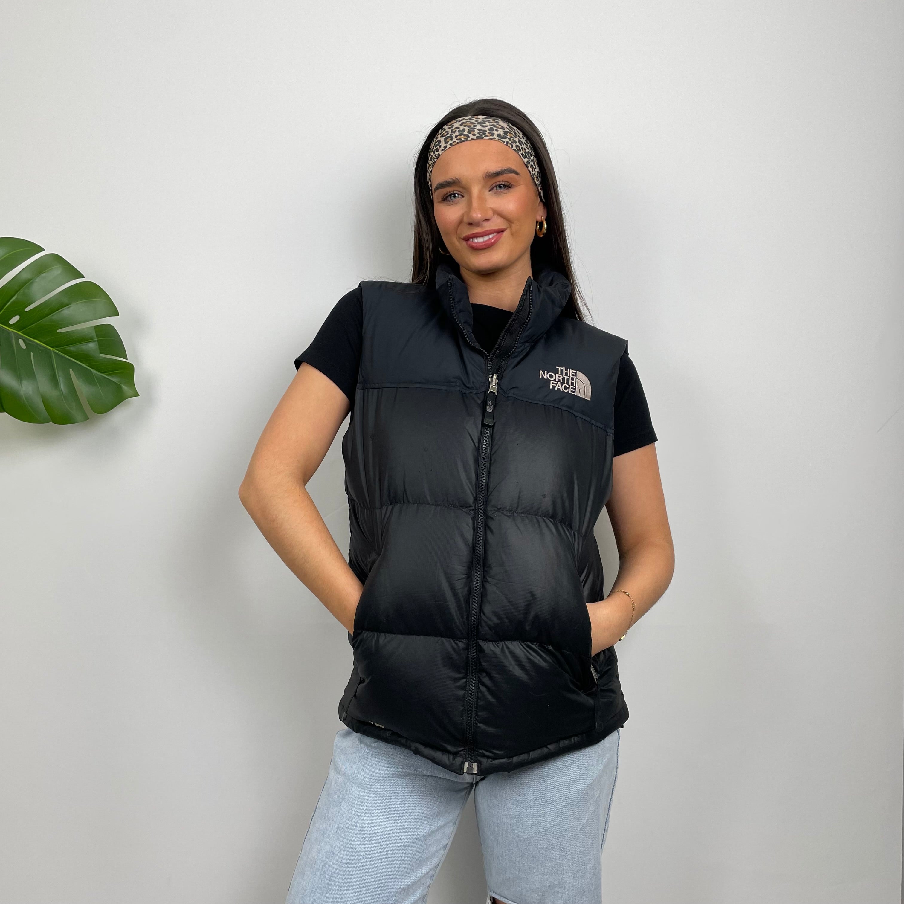 The North Face Black Puffer Gilet (S)