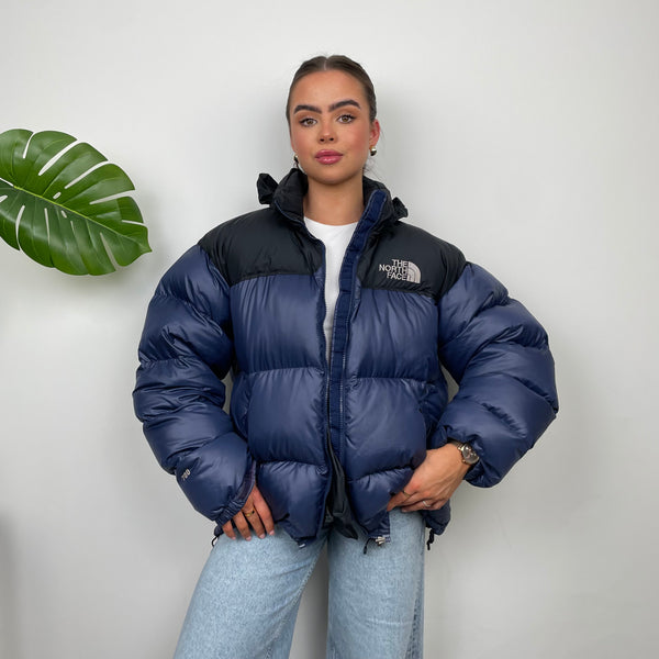 The North Face RARE Navy Nuptse 700 Puffer Jacket (L)