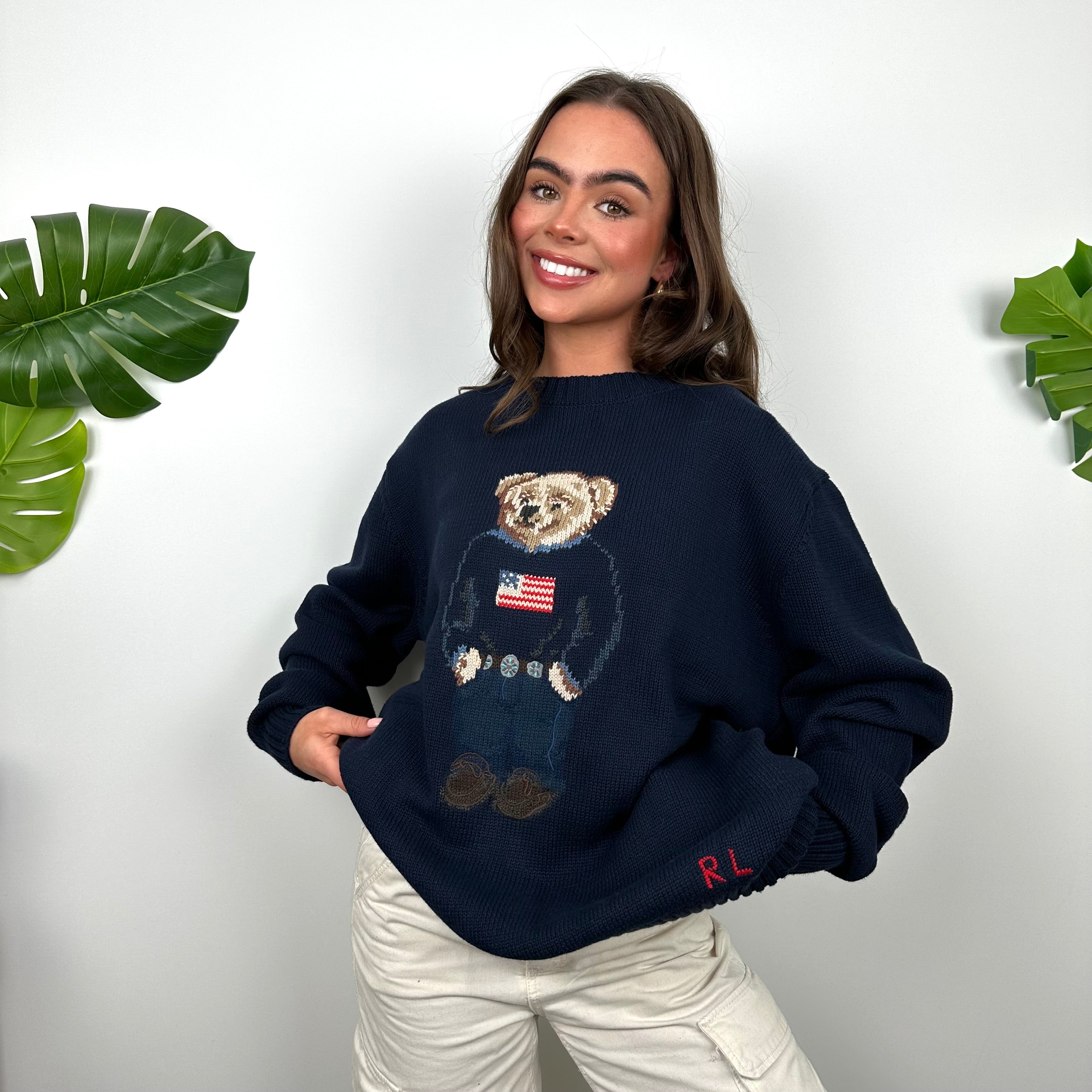 Polo Ralph Lauren Bear Knitted Sweater (L)