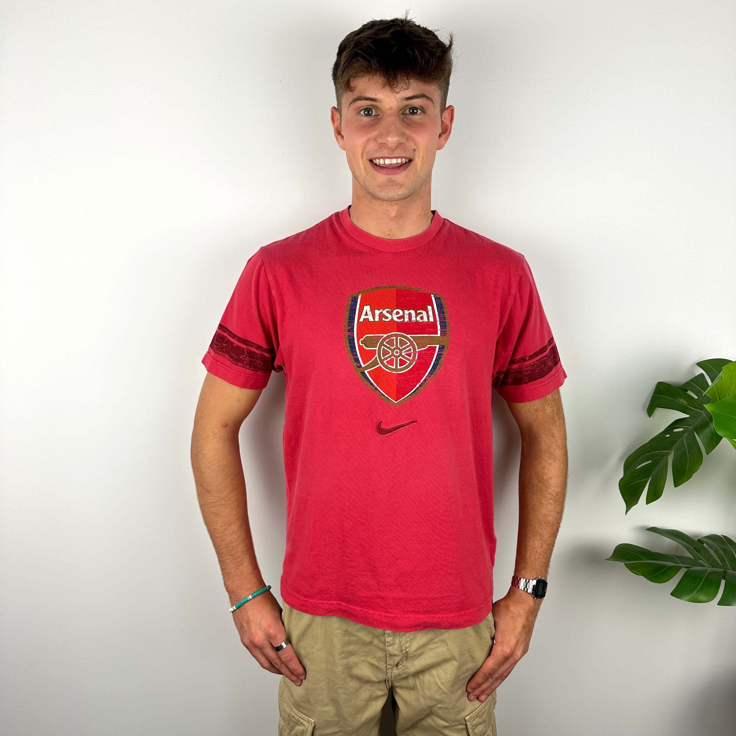 Nike x Arsenal RARE Red Logo T Shirt (M)