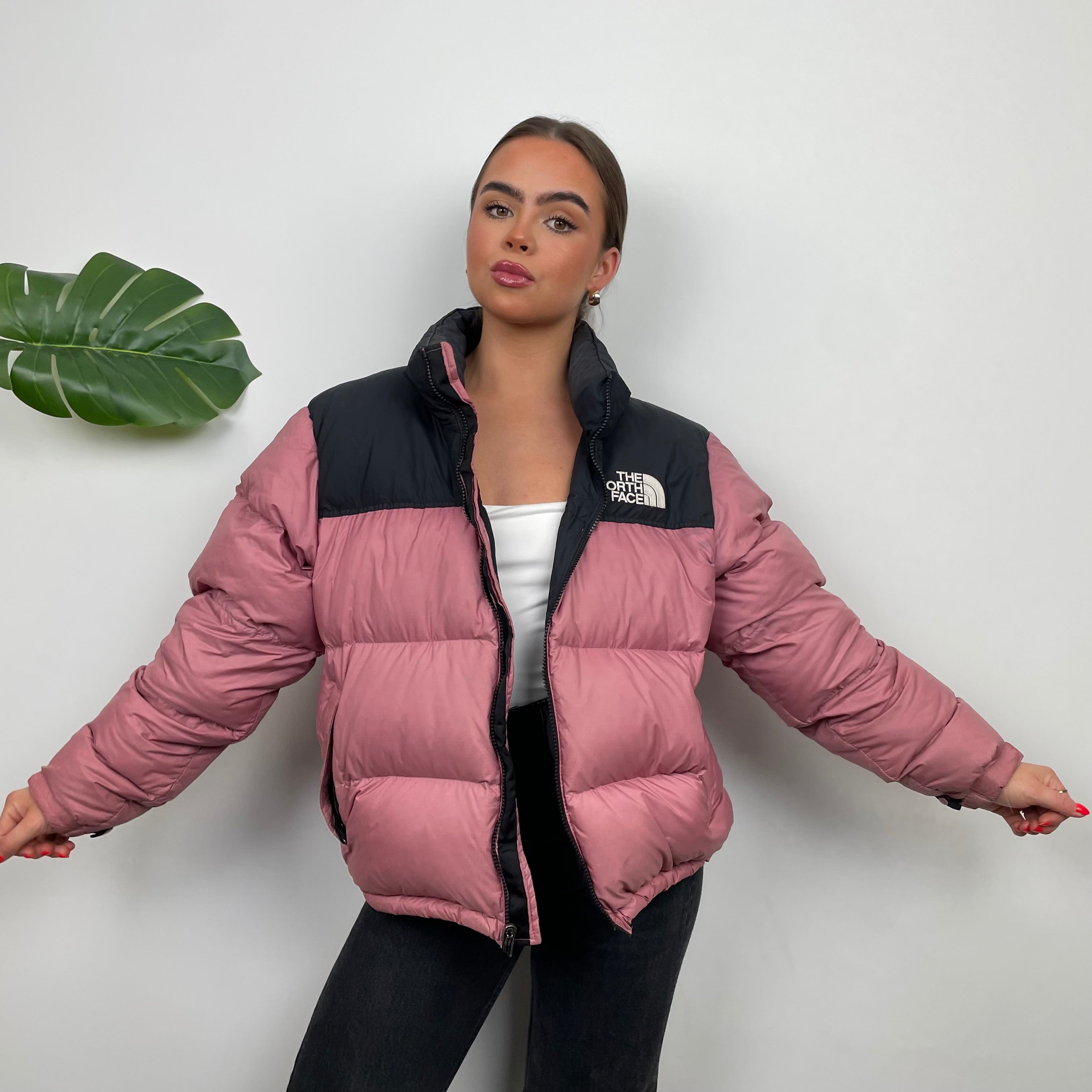 The North Face Pink Puffer Jacket (S)