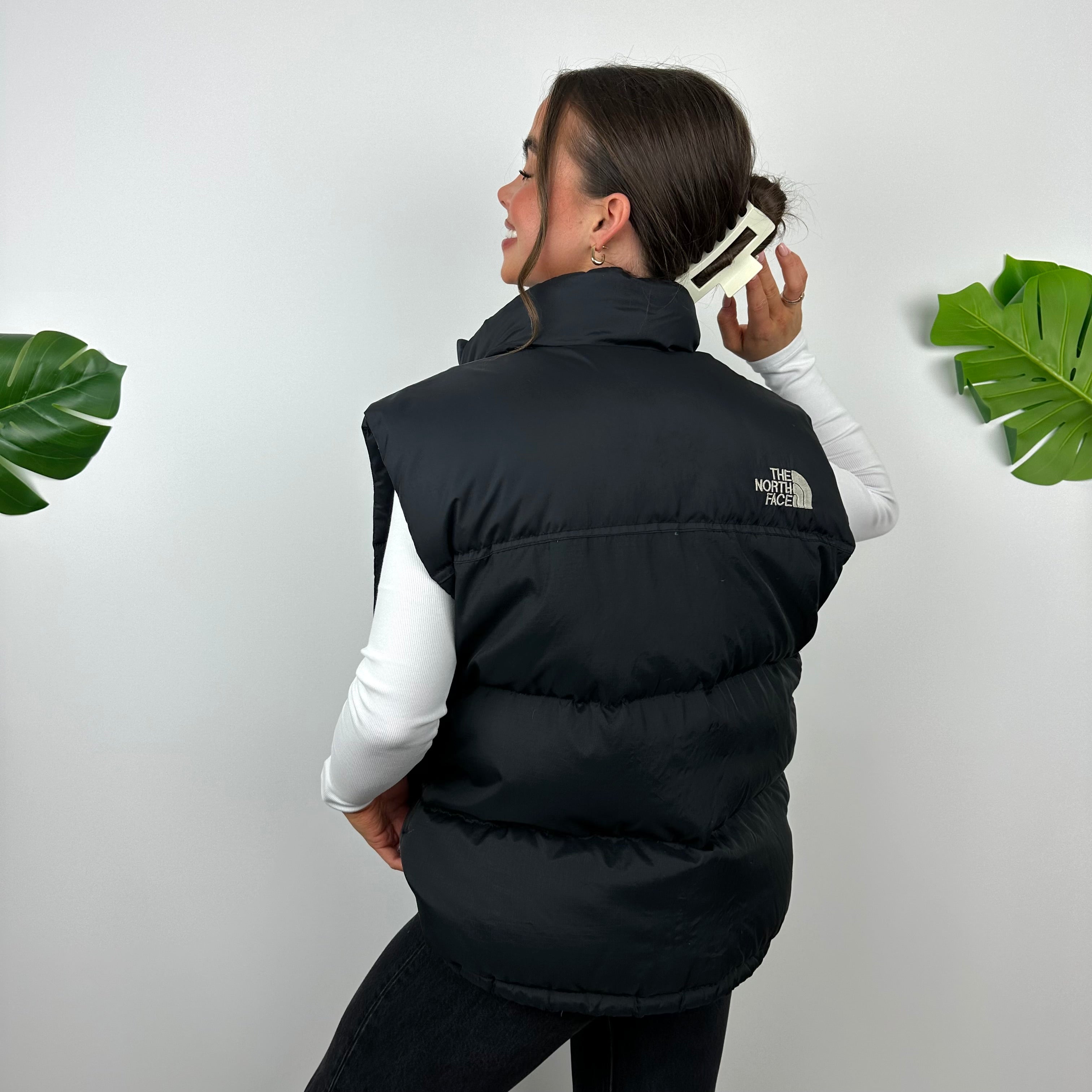 The North Face Black Puffer Gilet (M)