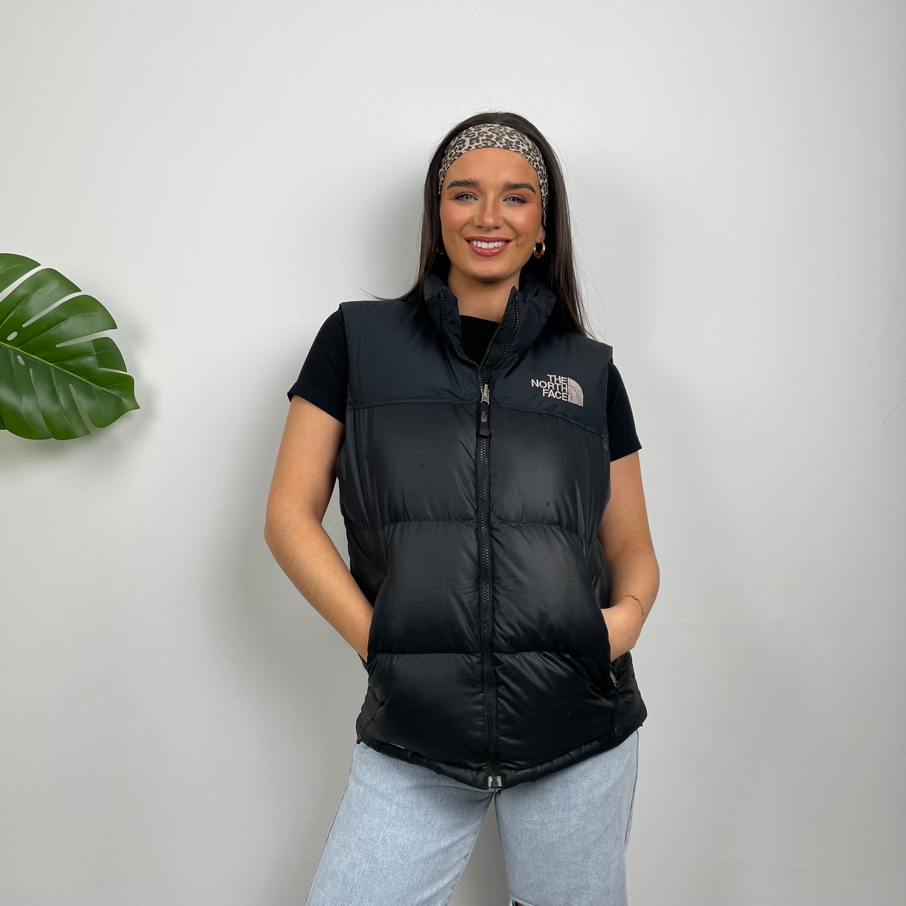 The North Face Black Puffer Gilet (S)