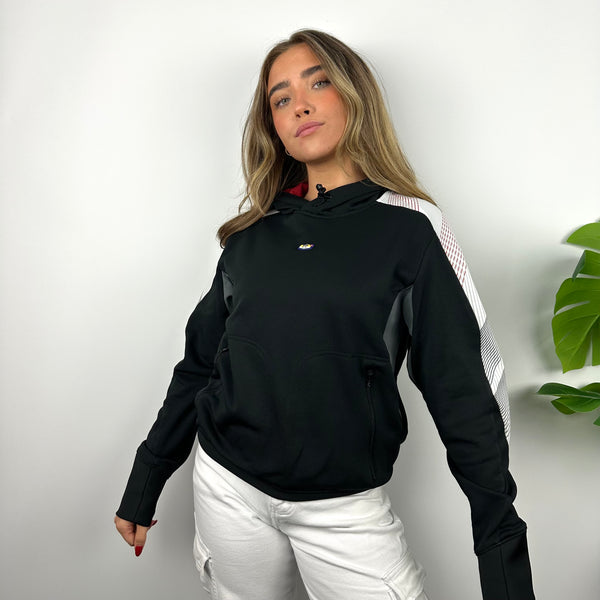 Nike TN Air ULTRA RARE Black Embroidered Spell Out Hoodie (S)