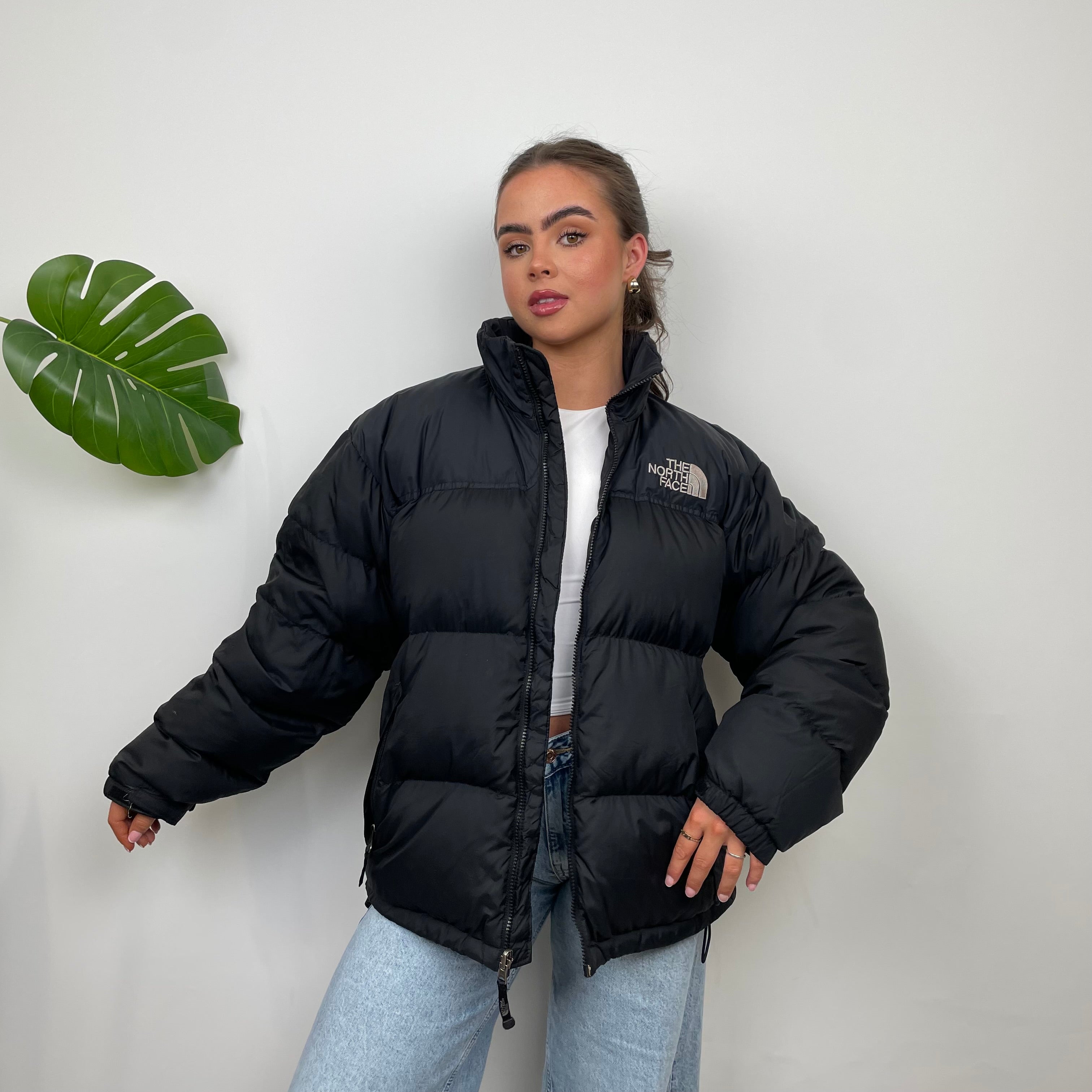 The North Face RARE Nuptse 700 Black Puffer Jacket (L)