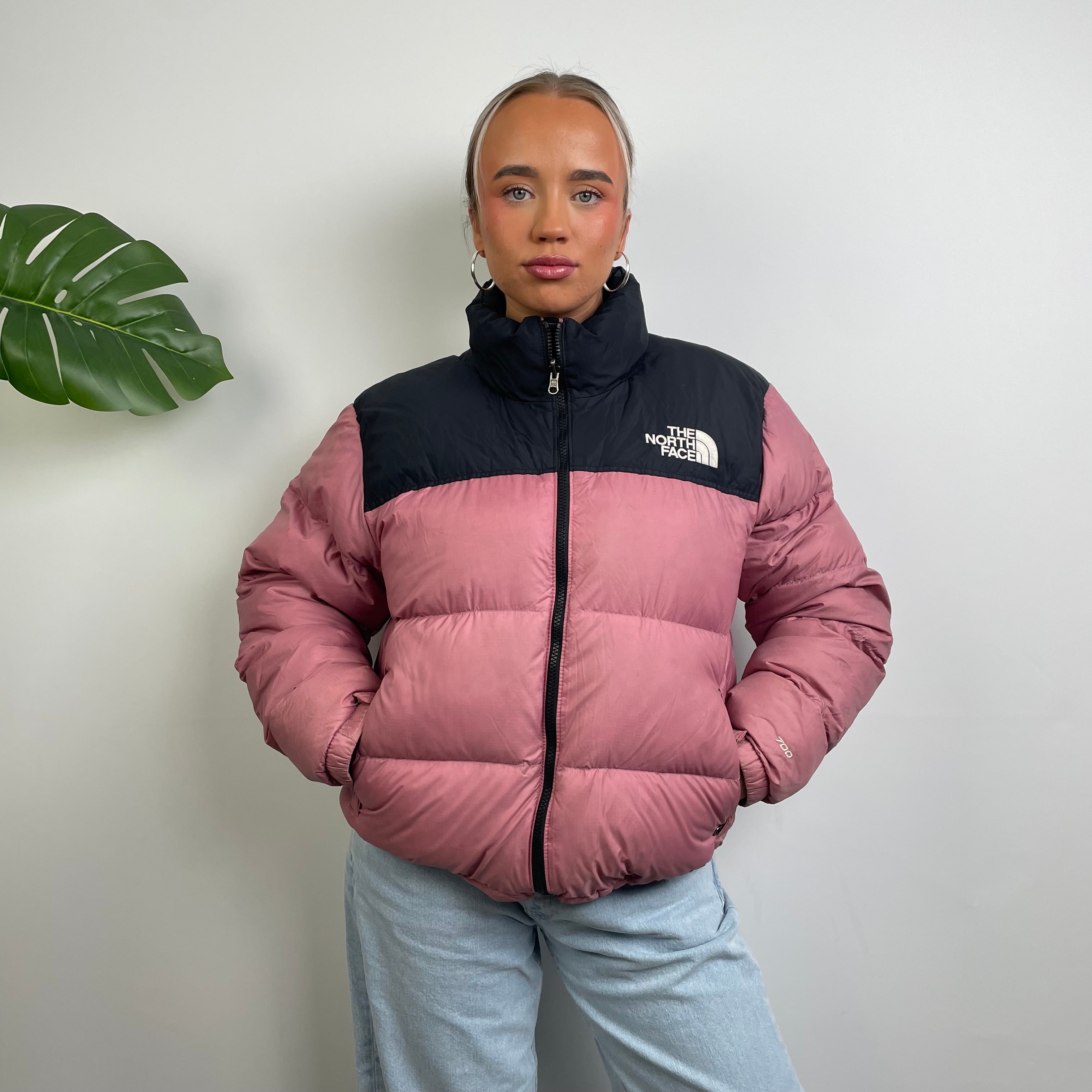 The North Face Pink Puffer Jacket (S)