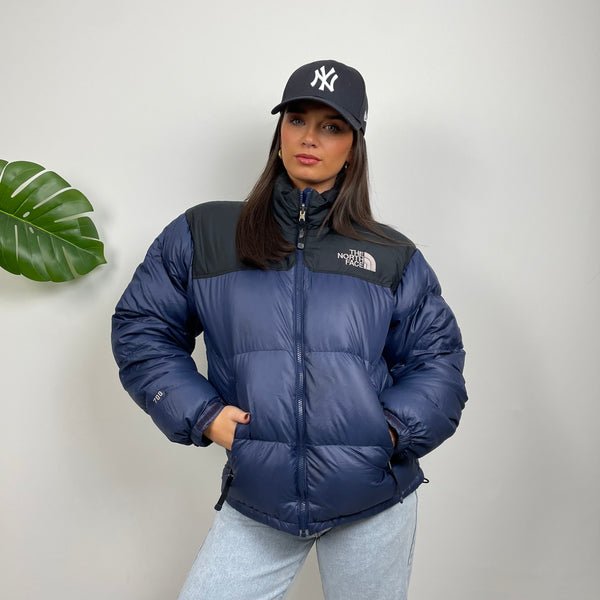 The North Face RARE Navy Nuptse 700 Puffer Jacket (M)