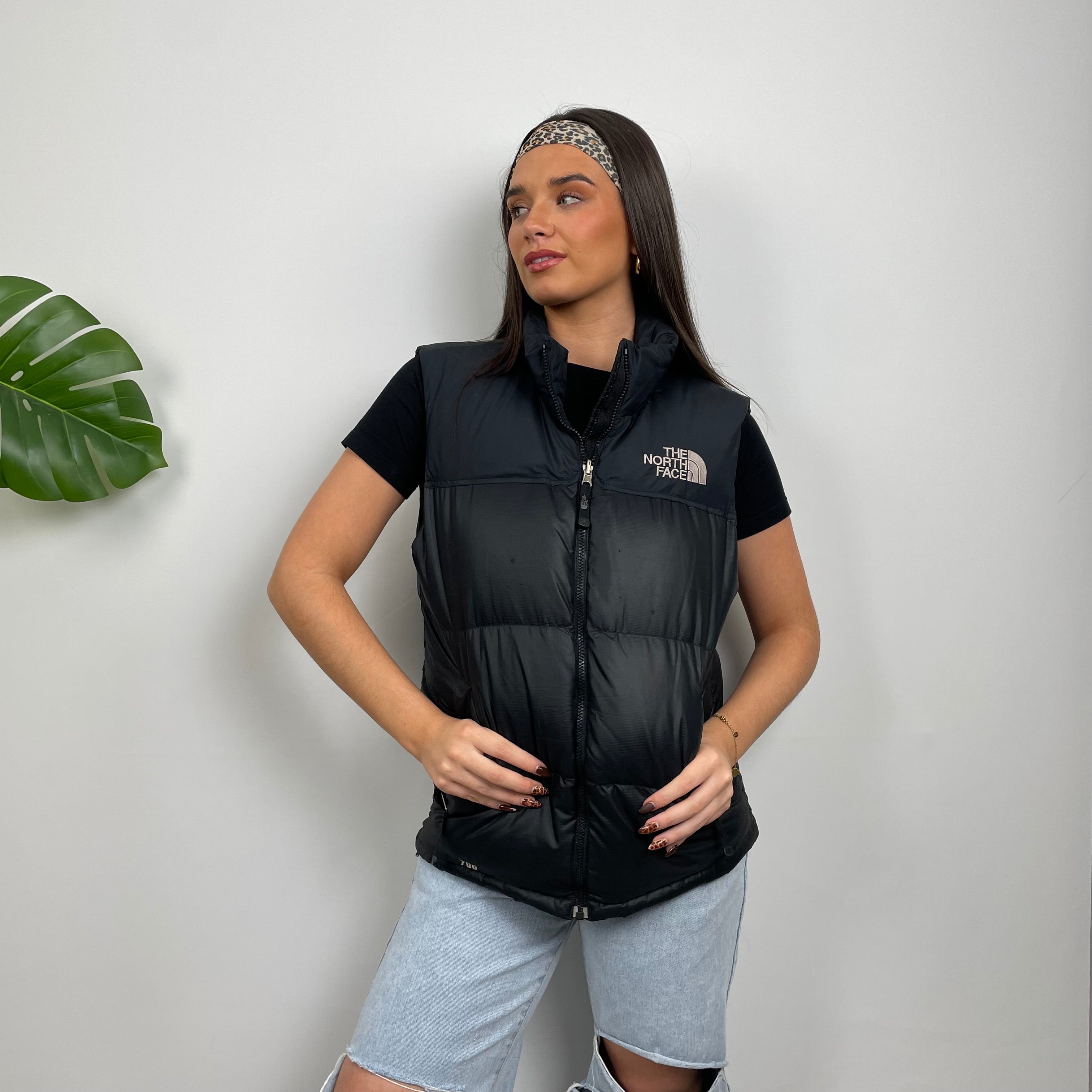 The North Face Black Puffer Gilet (S)