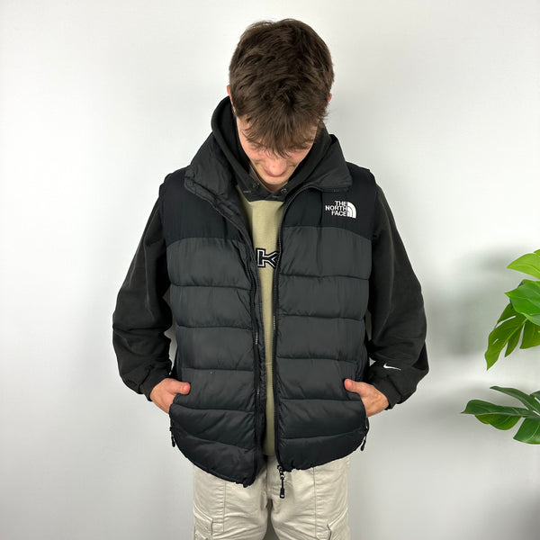 The North Face Black Puffer Gilet (XL)