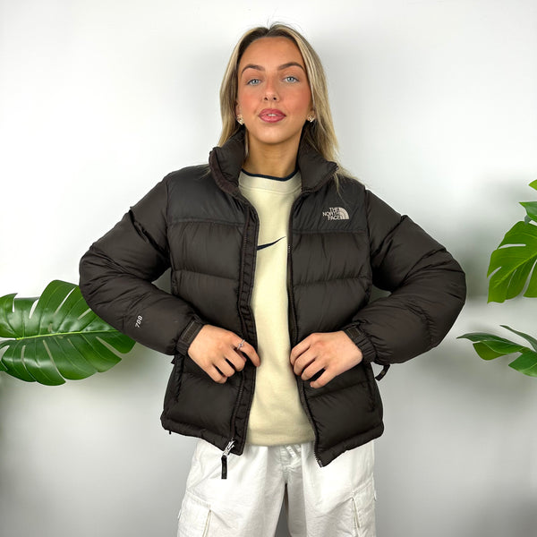 North Face Brown Puffer Jacket (S)