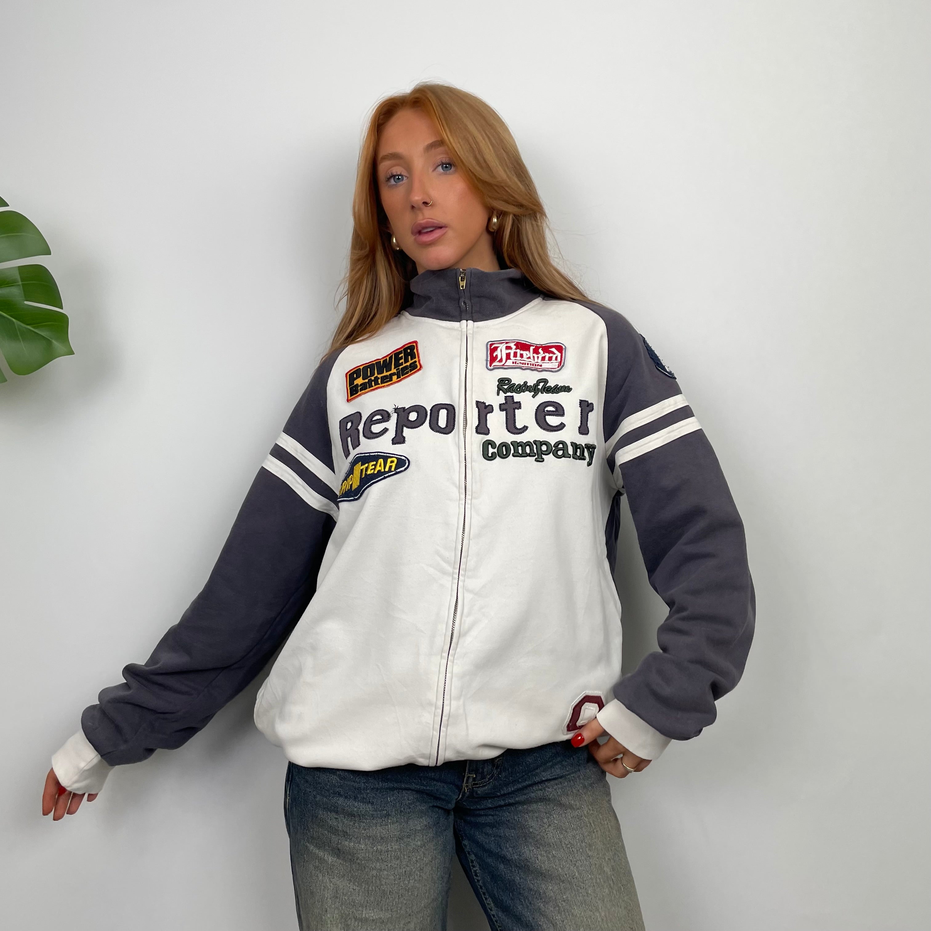 F1 Style Zip Up Sweatshirt Jacket (XL)