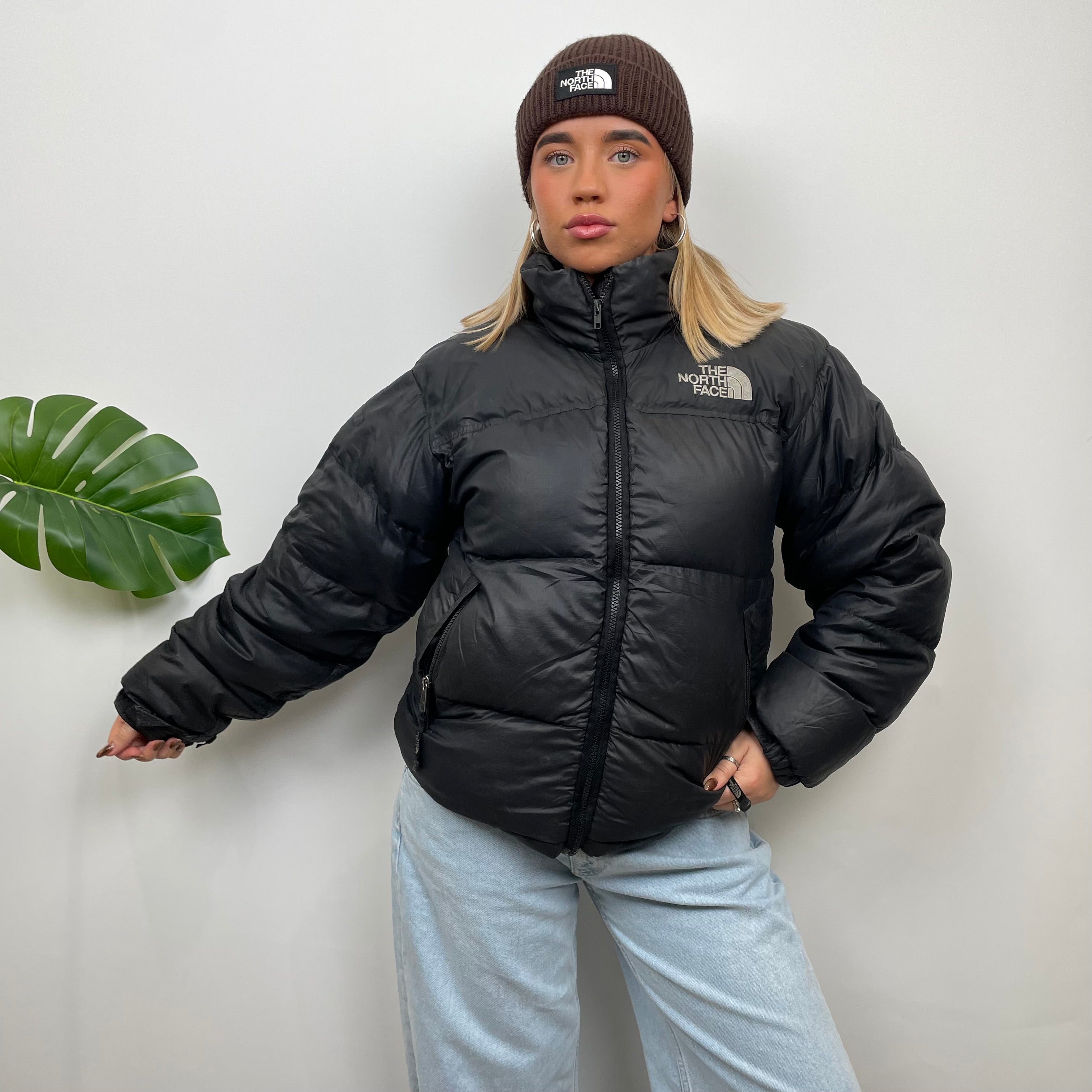 The North Face RARE Nuptse 700 Black Puffer Jacket (M)