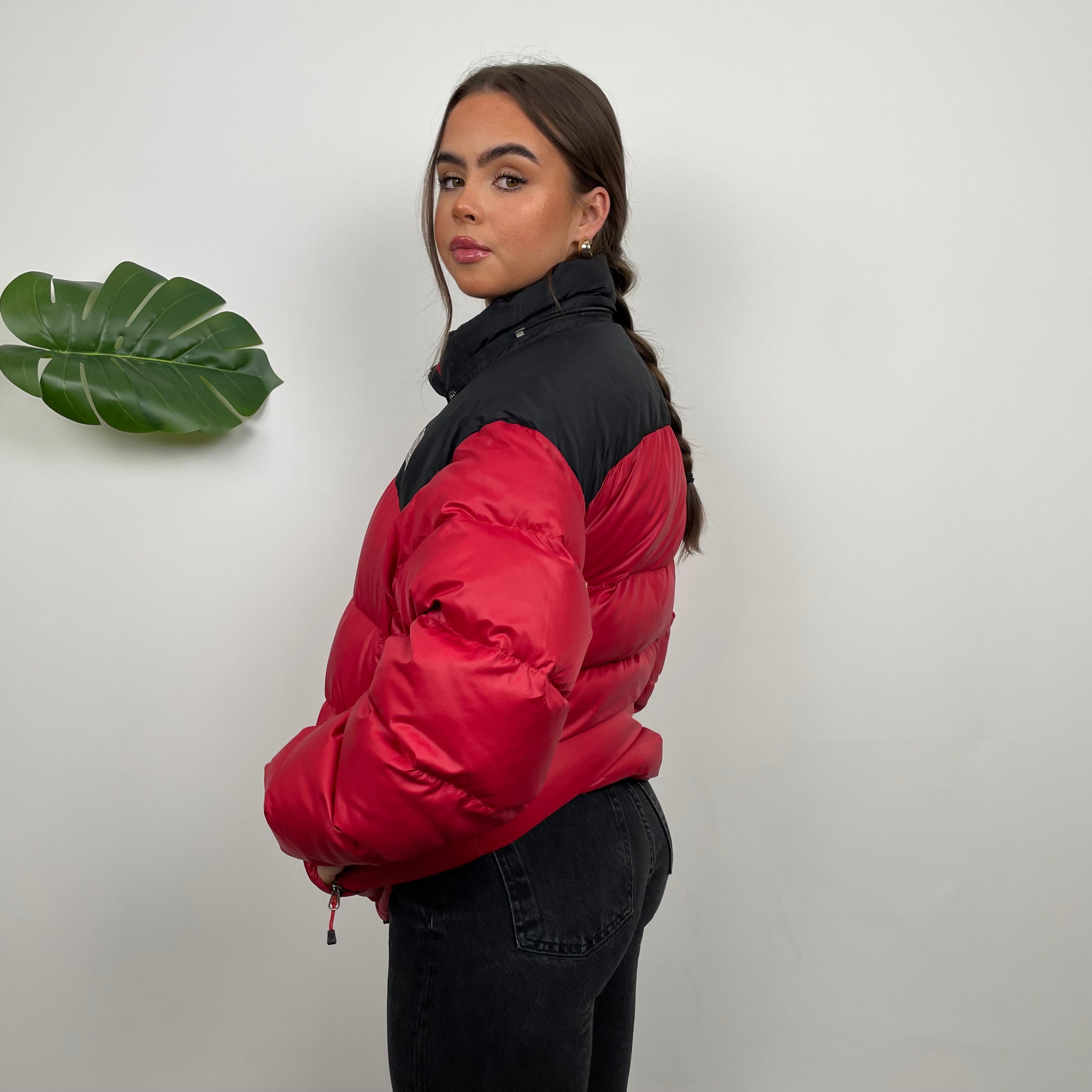 The North Face RARE Red Nuptse 700 Puffer Jacket (M)