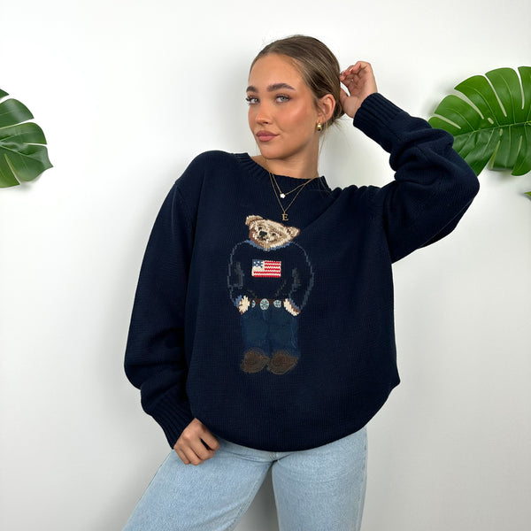 Polo Ralph Lauren Bear Knitted Sweater (L)