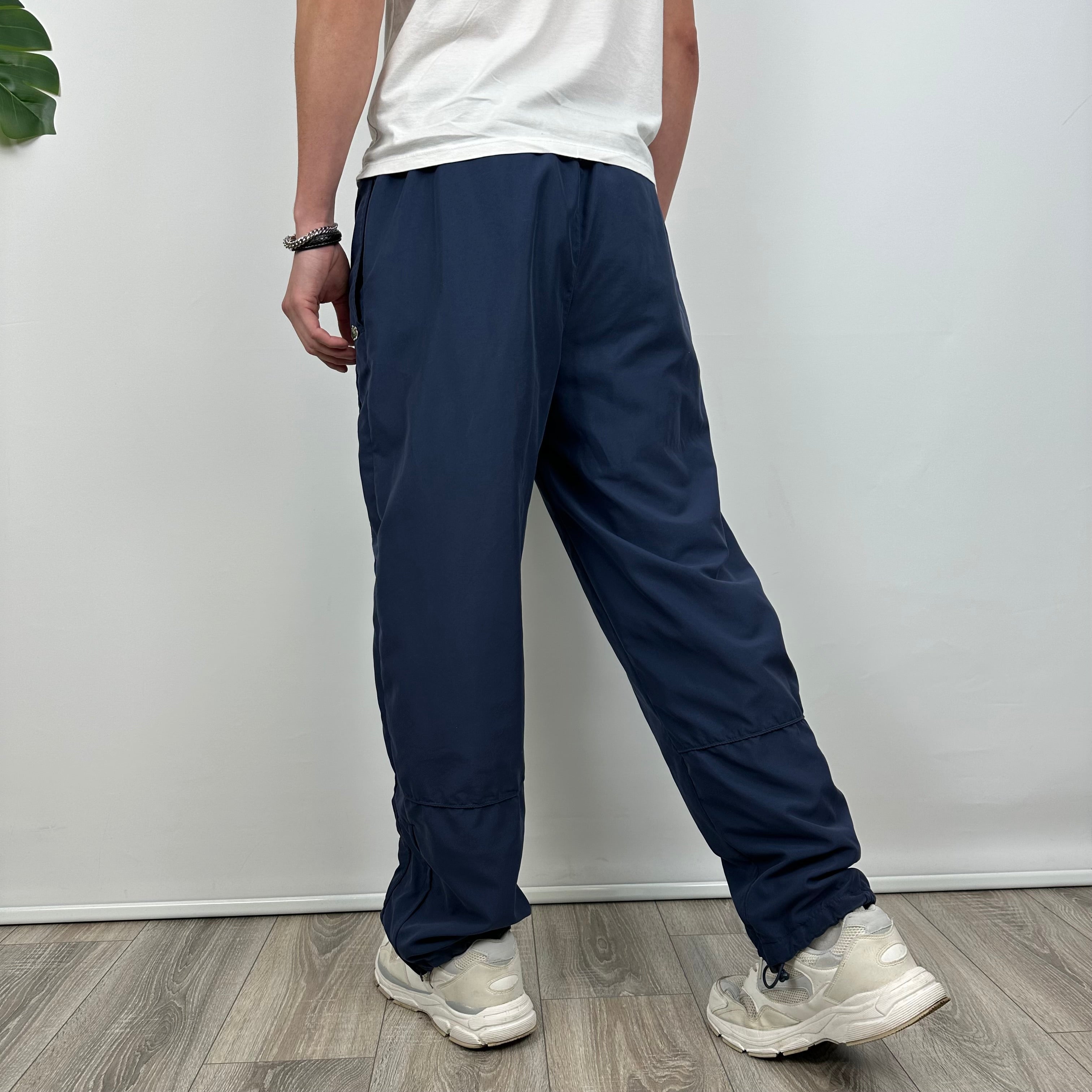 Lacoste Navy Embroidered Logo Track Pants (M)