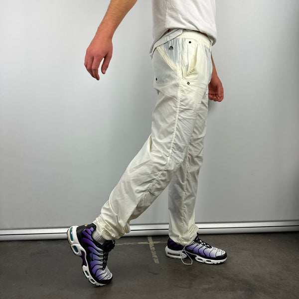 Nike ACG Cream Embroidered Swoosh Track Pants (L)