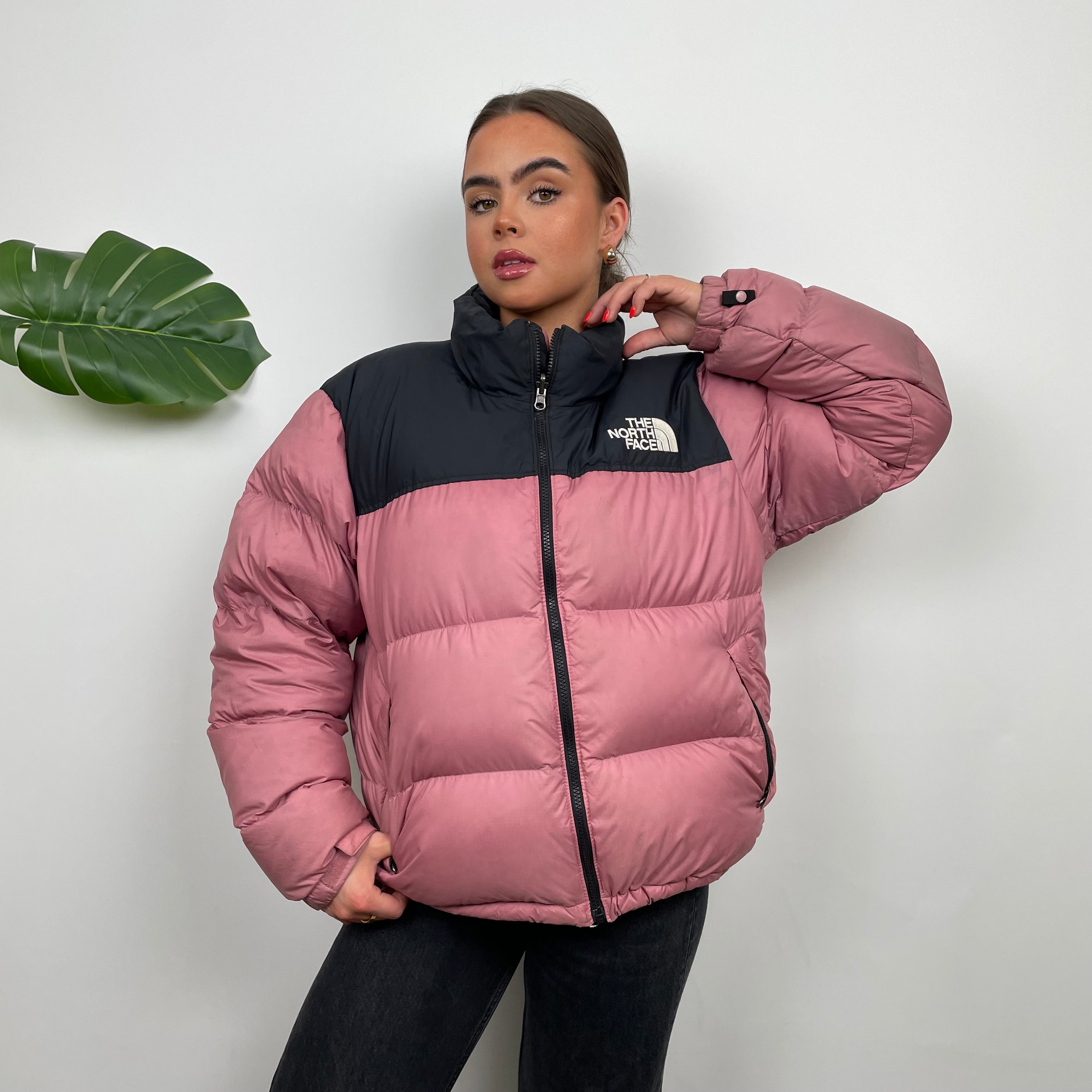 The North Face Pink Puffer Jacket (S)