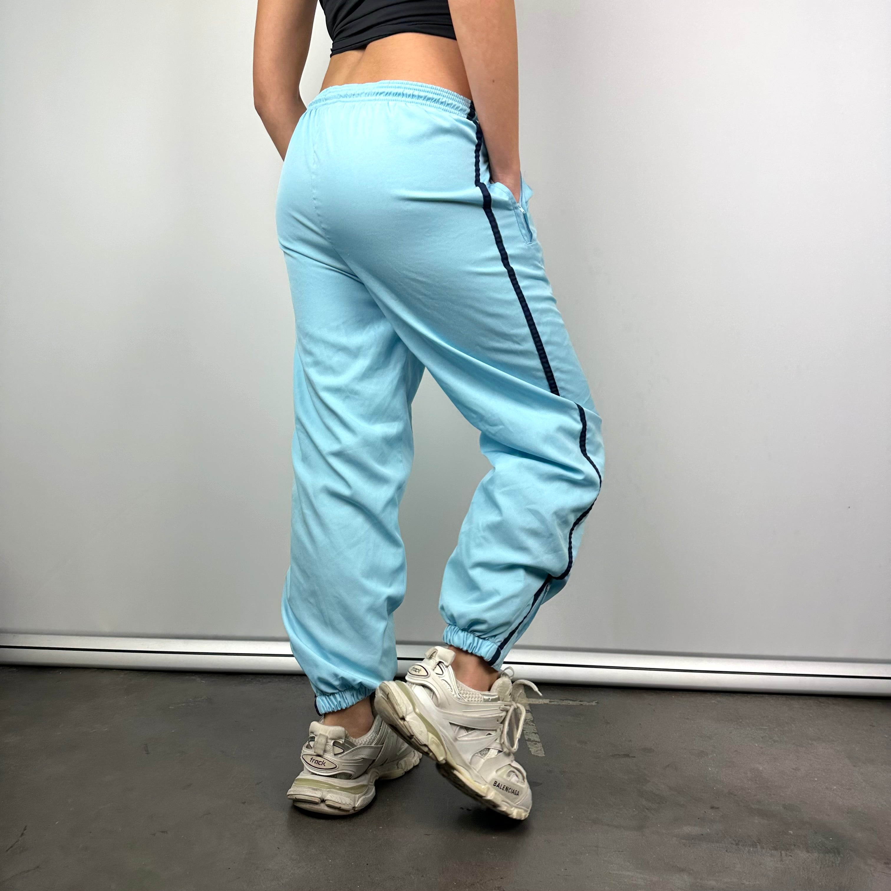 Lacoste Baby Blue Embroidered Logo Track Pants (S)