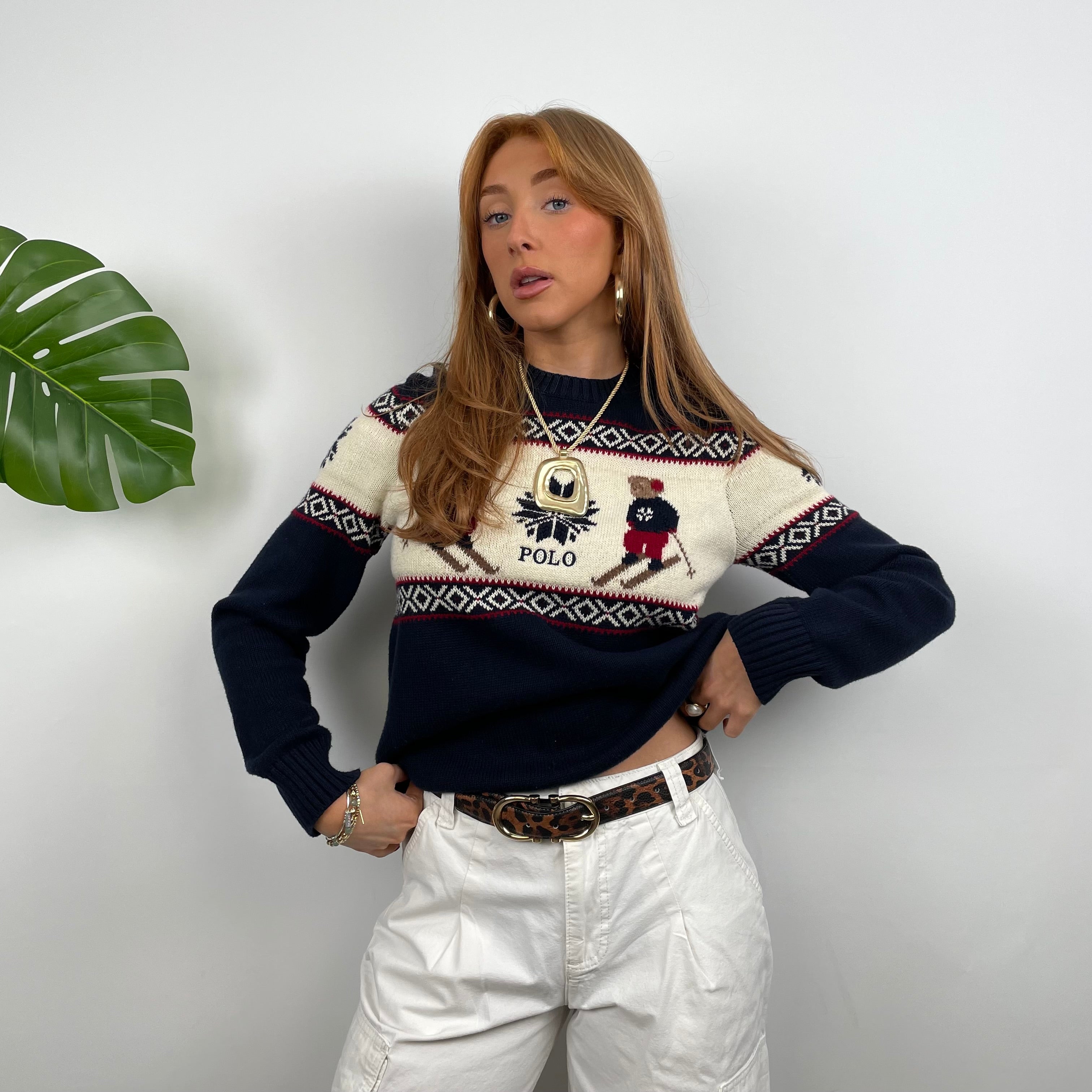 Polo Ralph Lauren Bear Knitted Sweater (S)