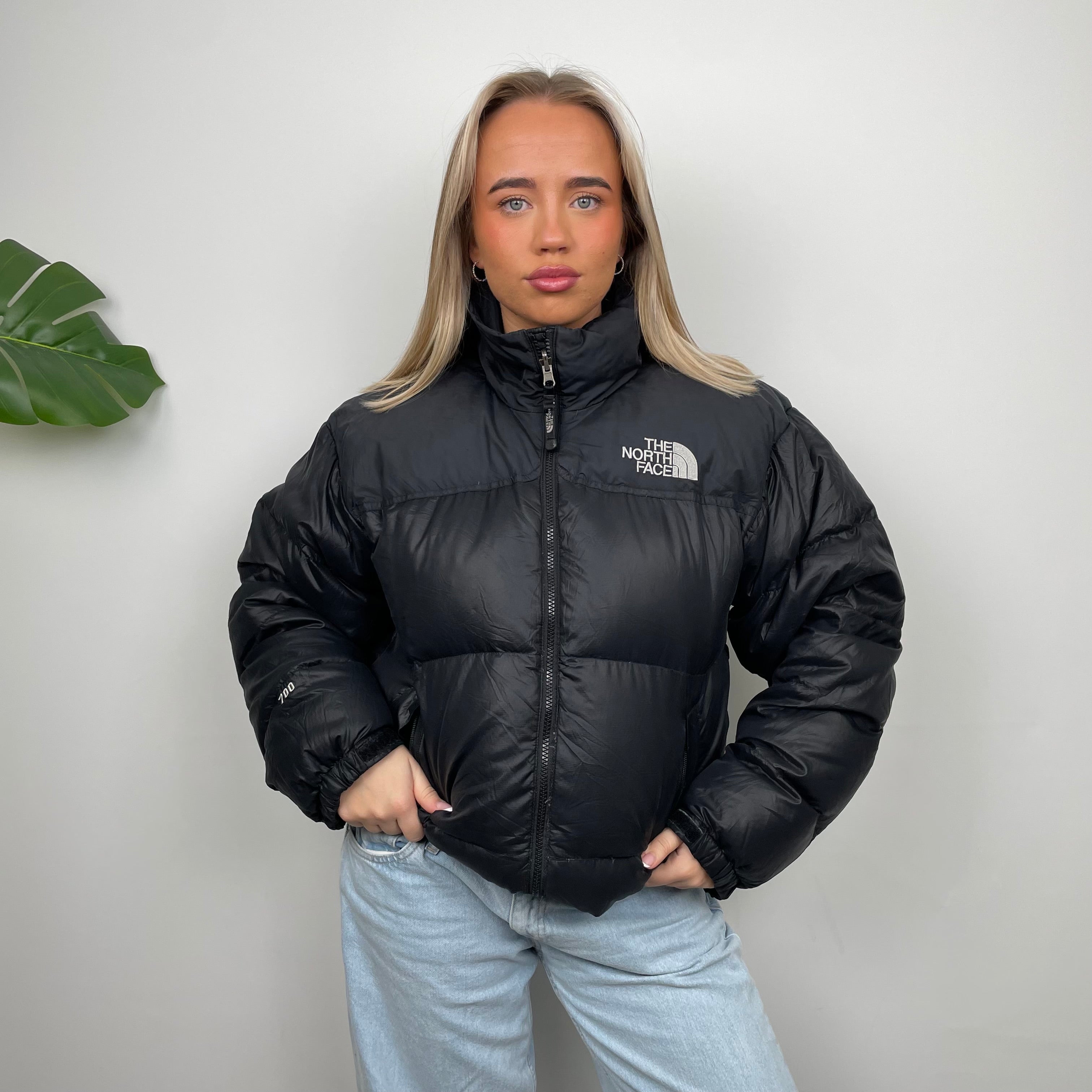 The North Face RARE Nuptse 700 Black Puffer Jacket (M)