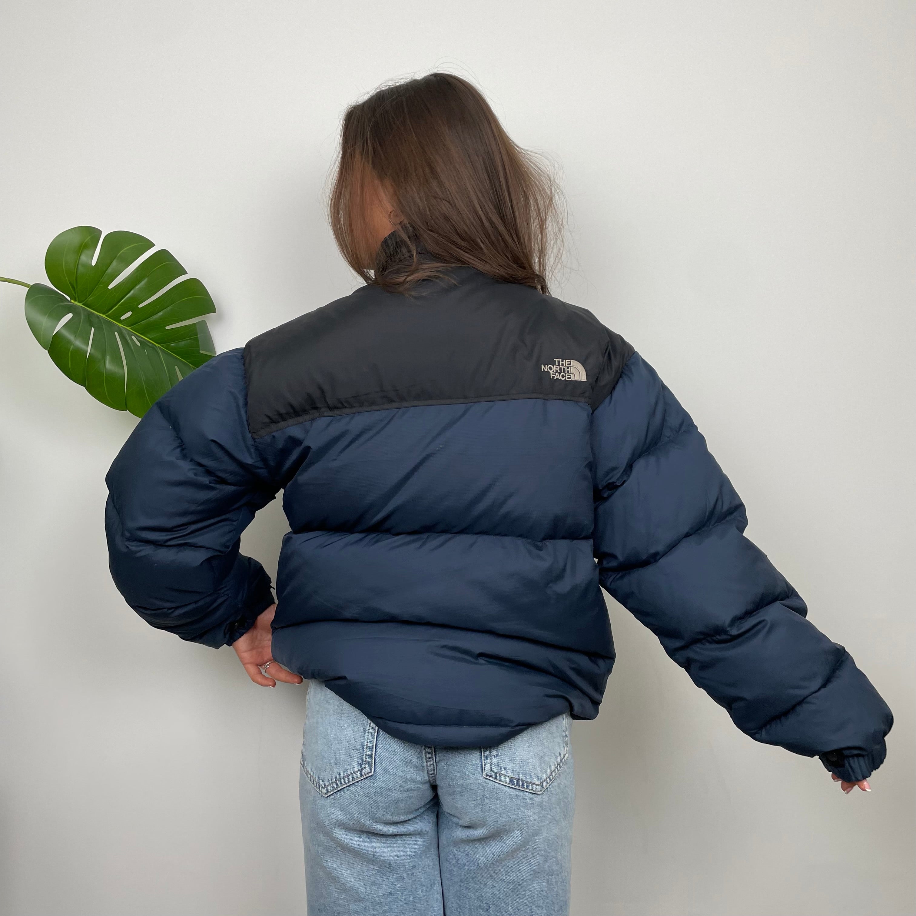 The North Face RARE Navy Nuptse 700 Puffer Jacket (M)