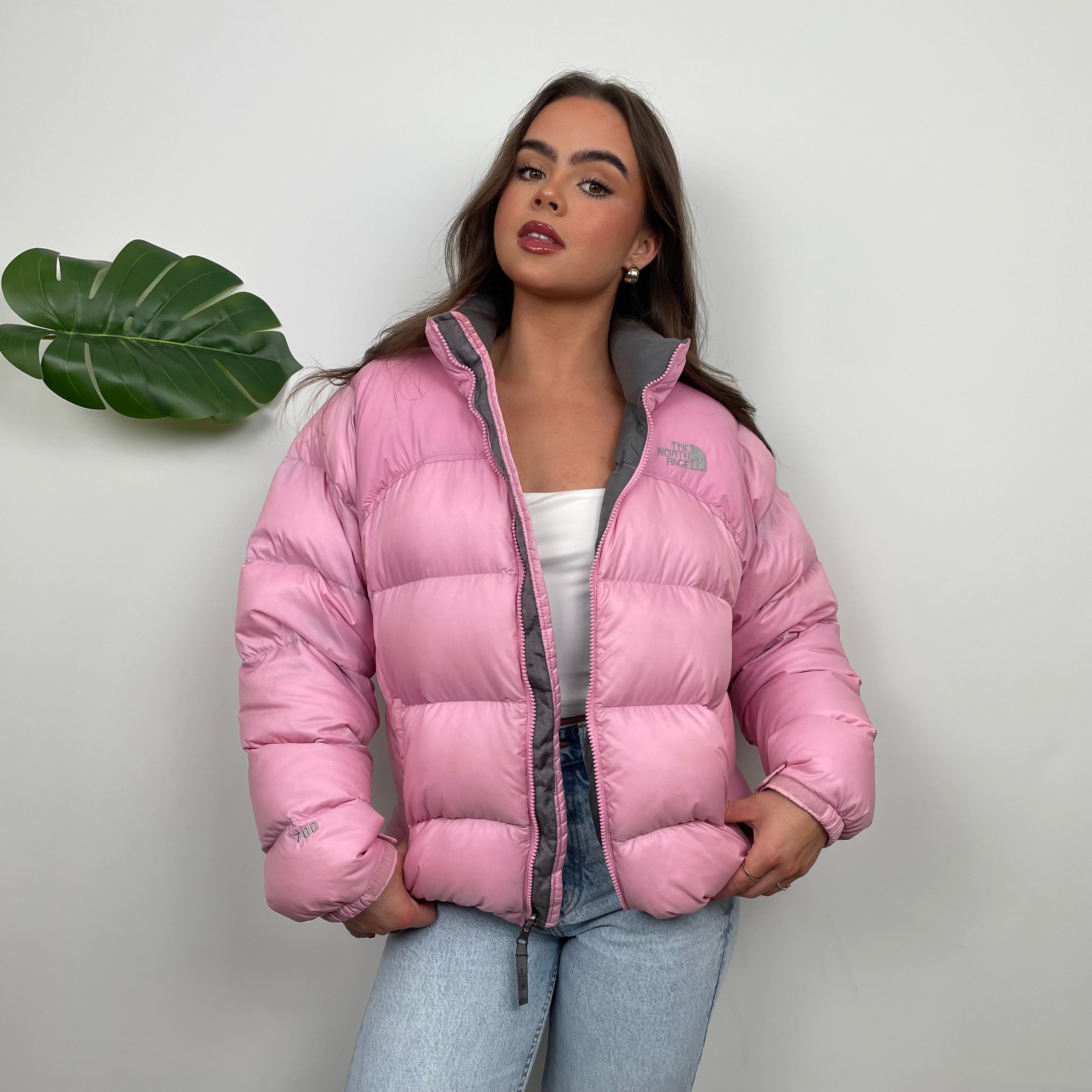 North Face RARE Baby Pink Puffer (M)