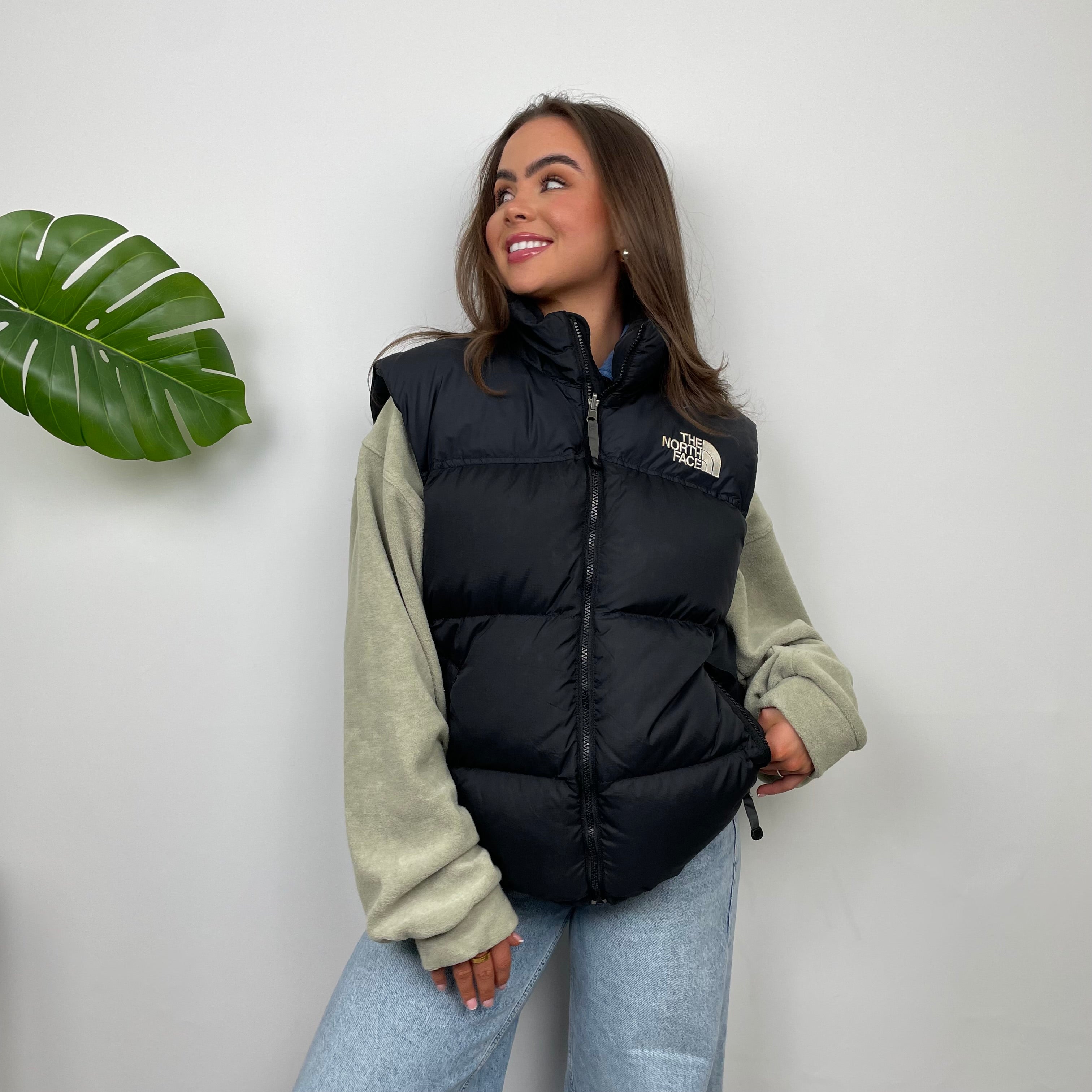 The North Face Black Puffer Gilet (L)