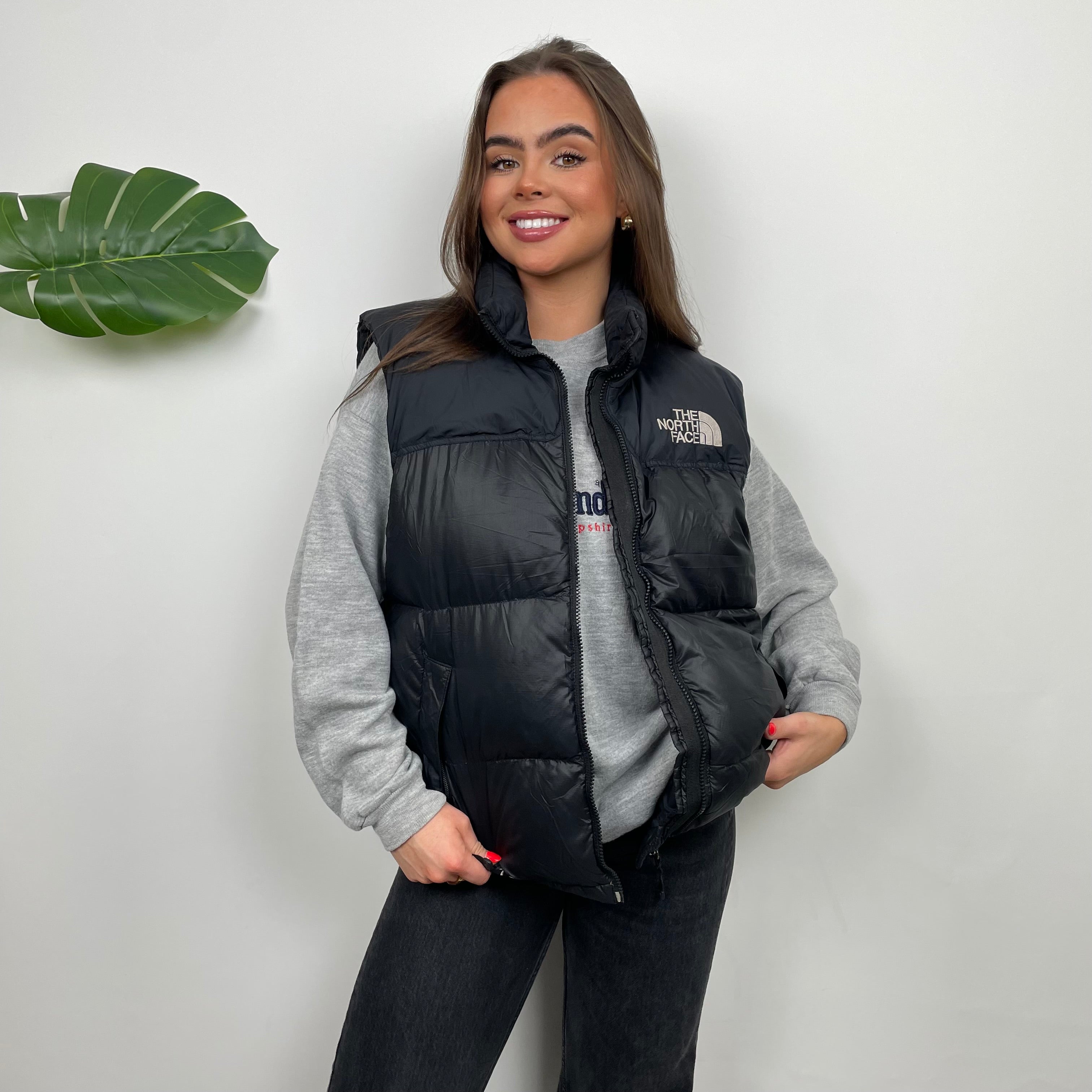 The North Face Black Puffer Gilet (S)