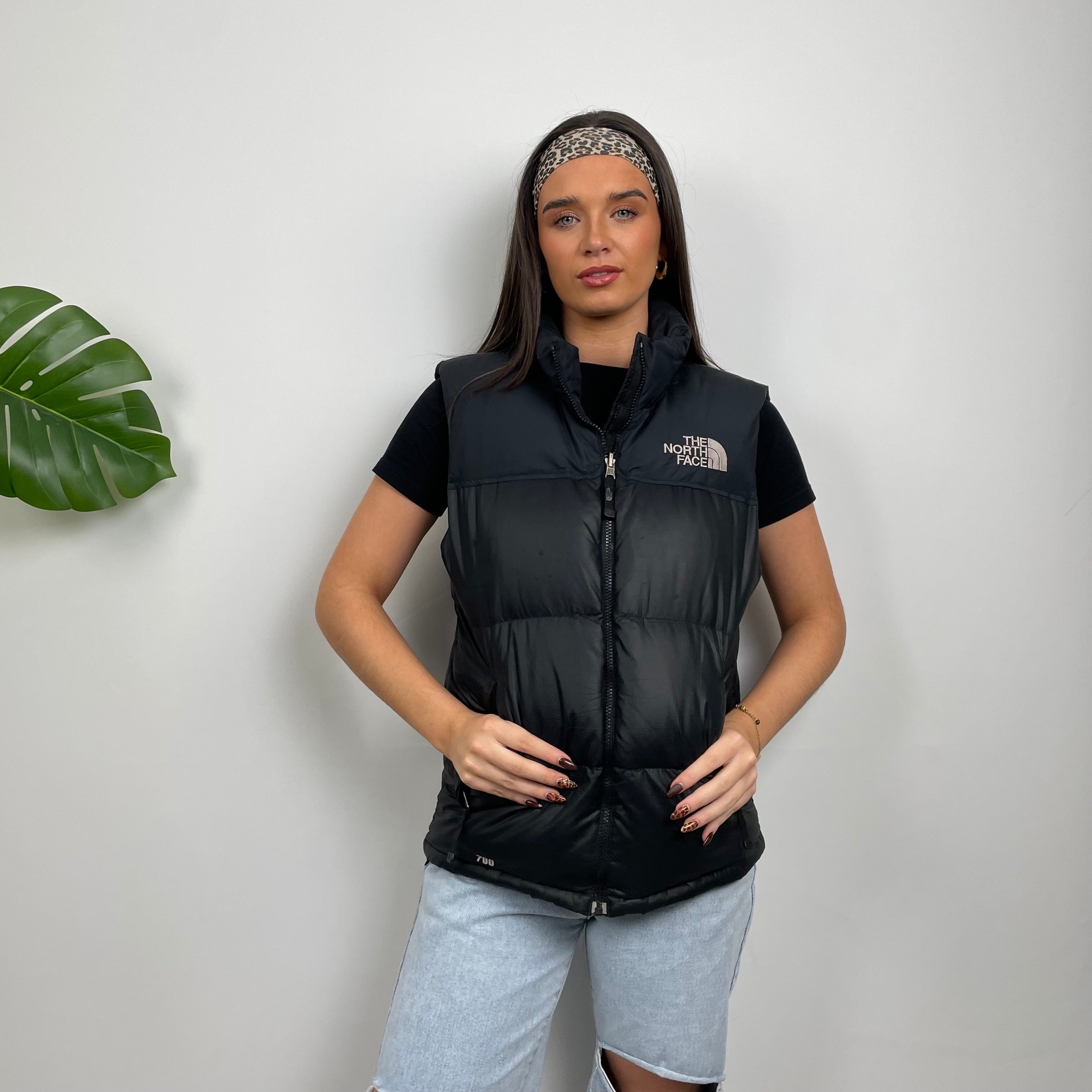 The North Face Black Puffer Gilet (S)