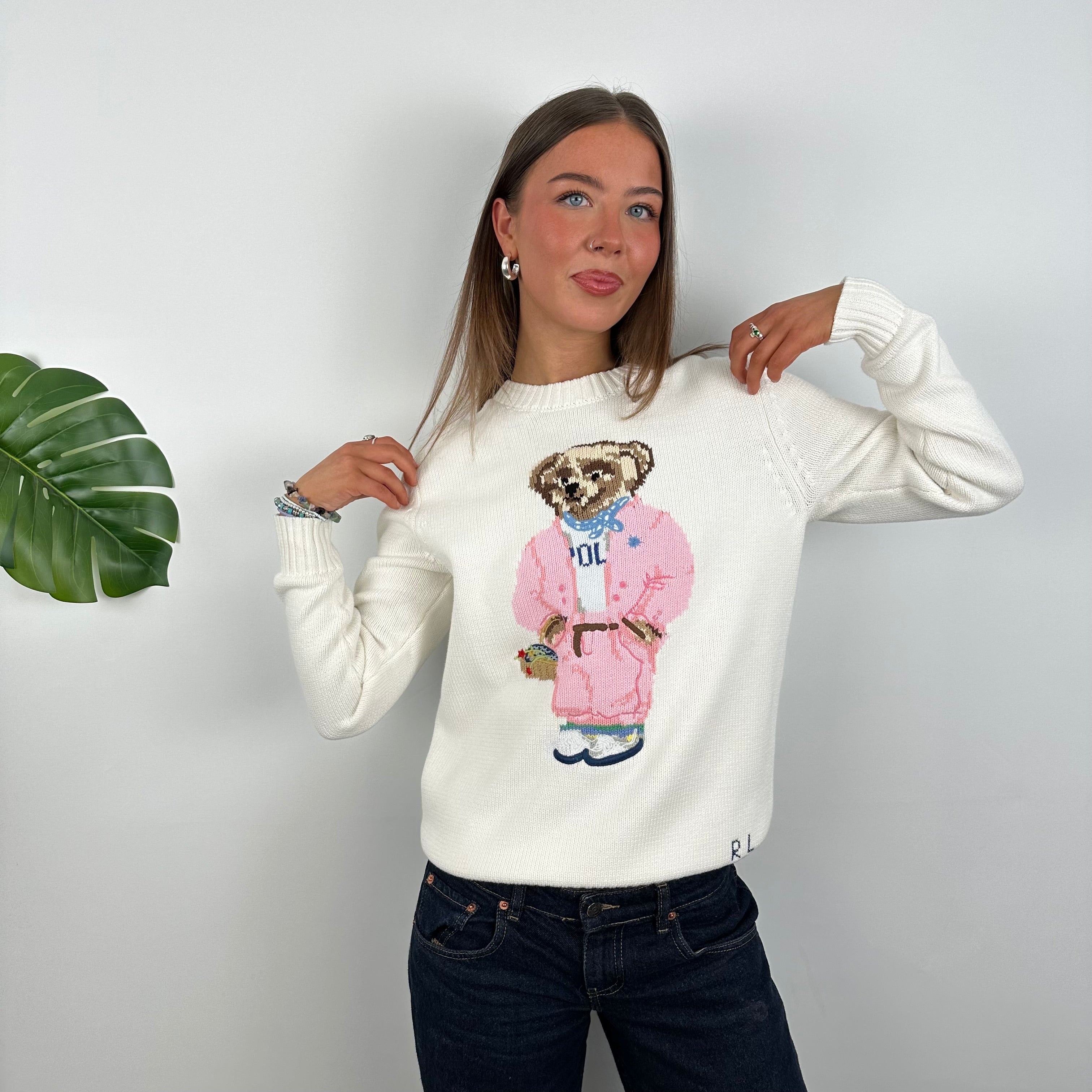 Polo Ralph Lauren Bear Knitted Sweater (M)