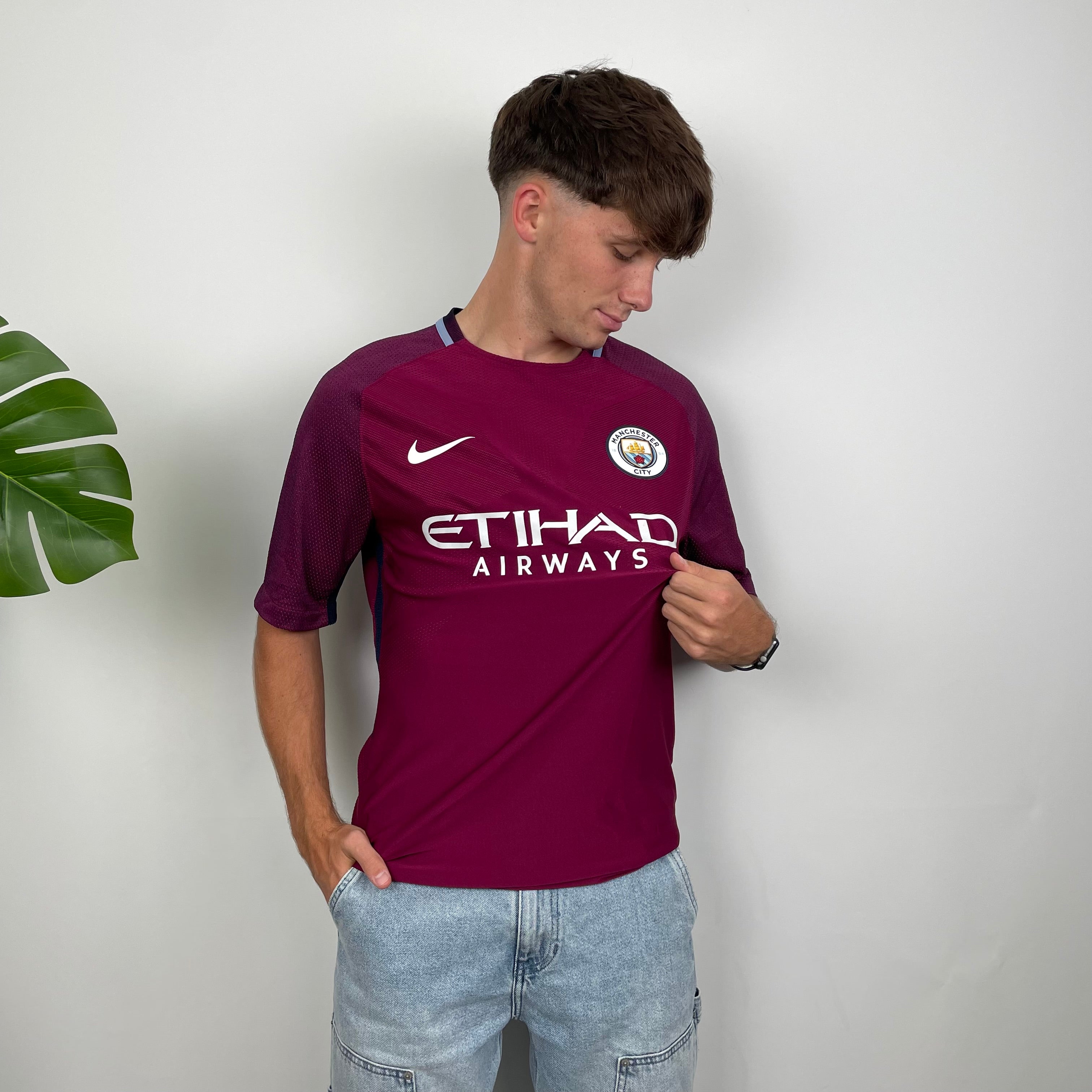 Nike Raheem Sterling Manchester City Away Match Jersey 17-18 (L)