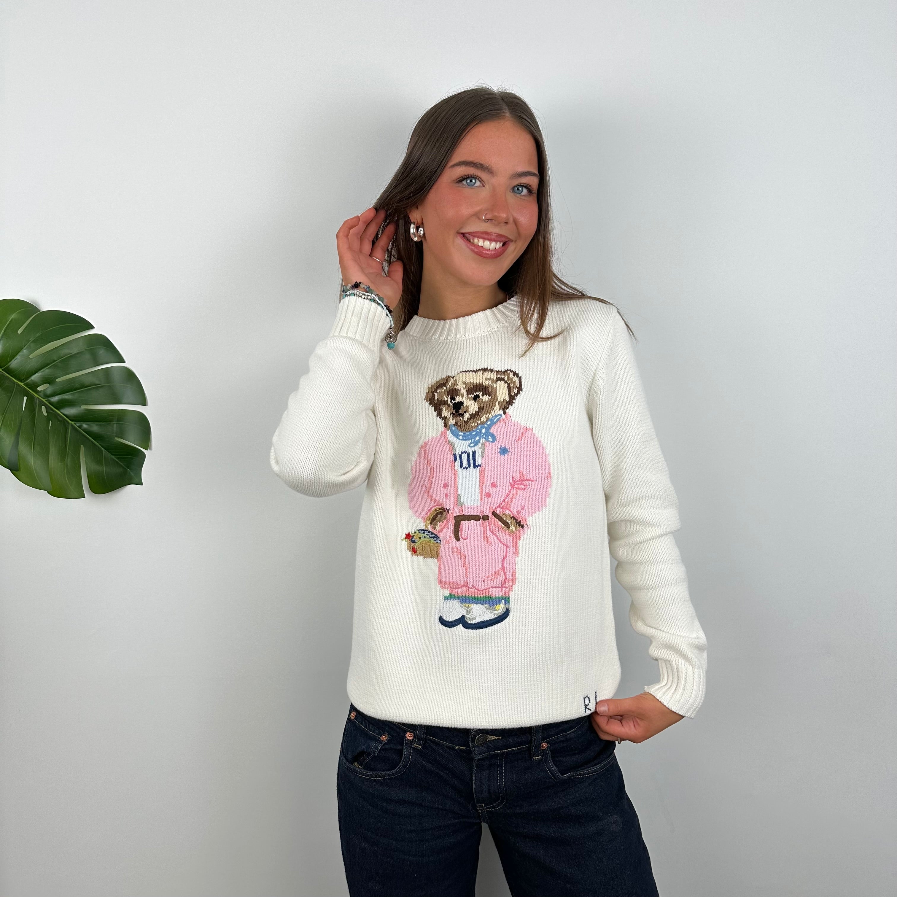 Polo Ralph Lauren Bear Knitted Sweater (M)