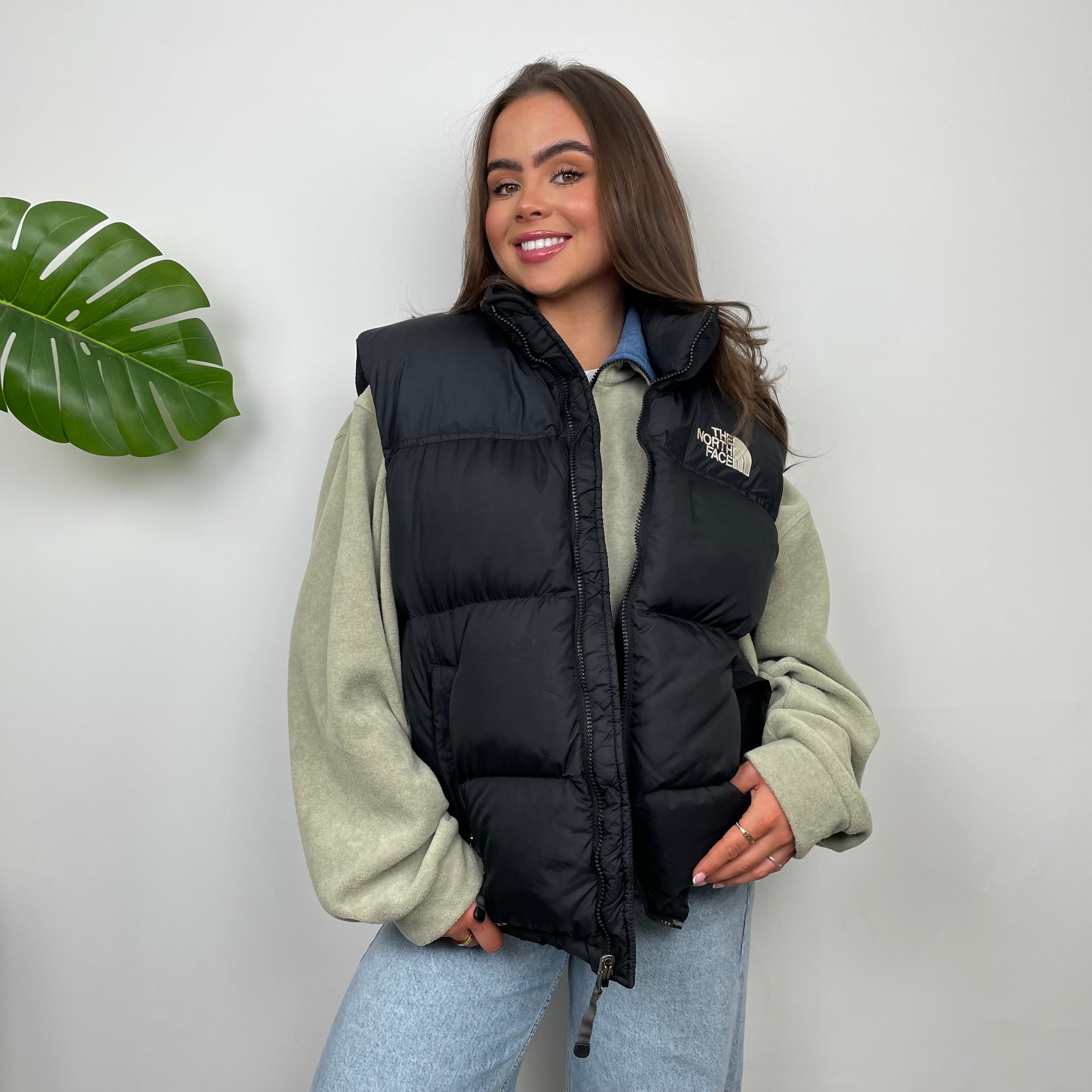 The North Face Black Puffer Gilet (L)