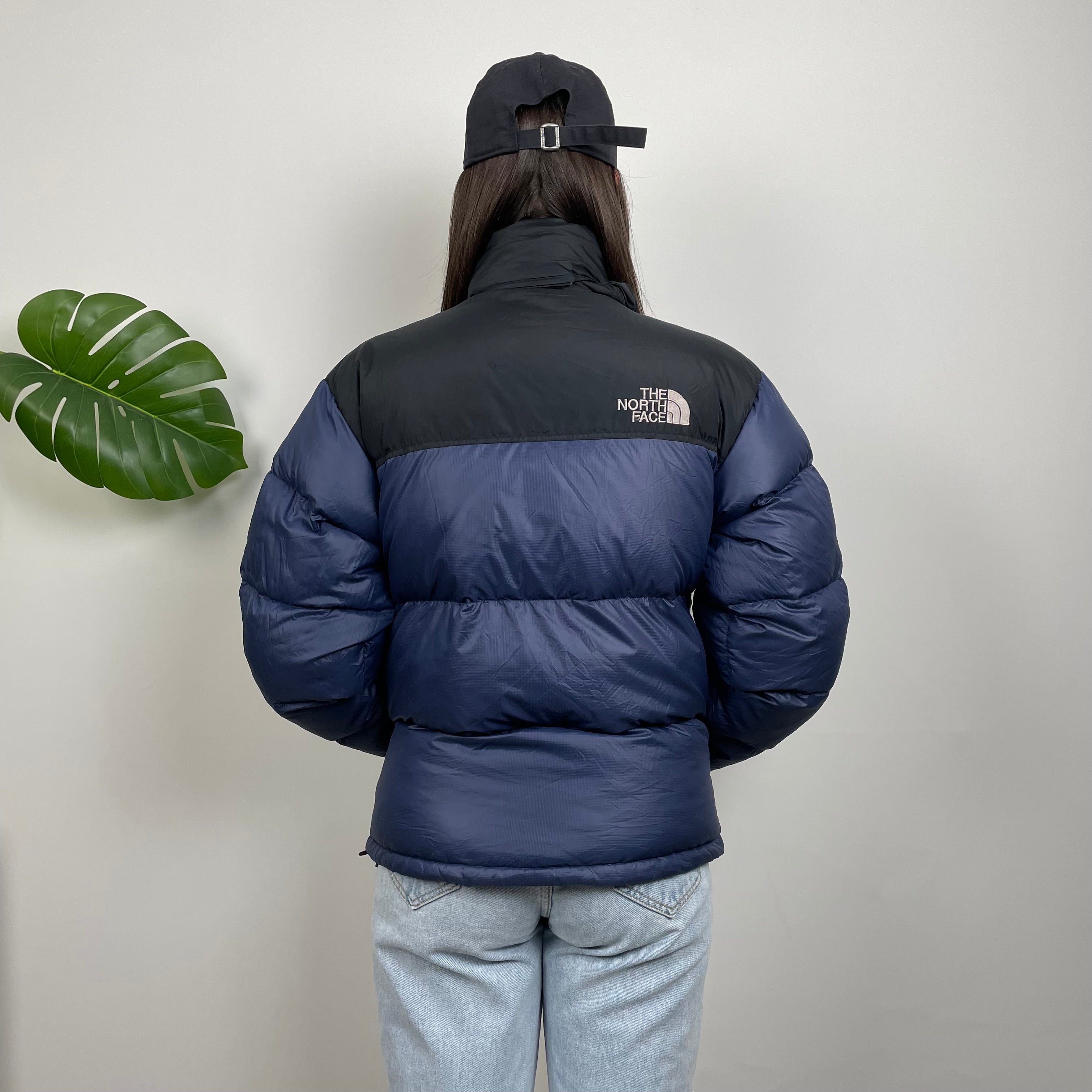 The North Face RARE Navy Nuptse 700 Puffer Jacket (M)