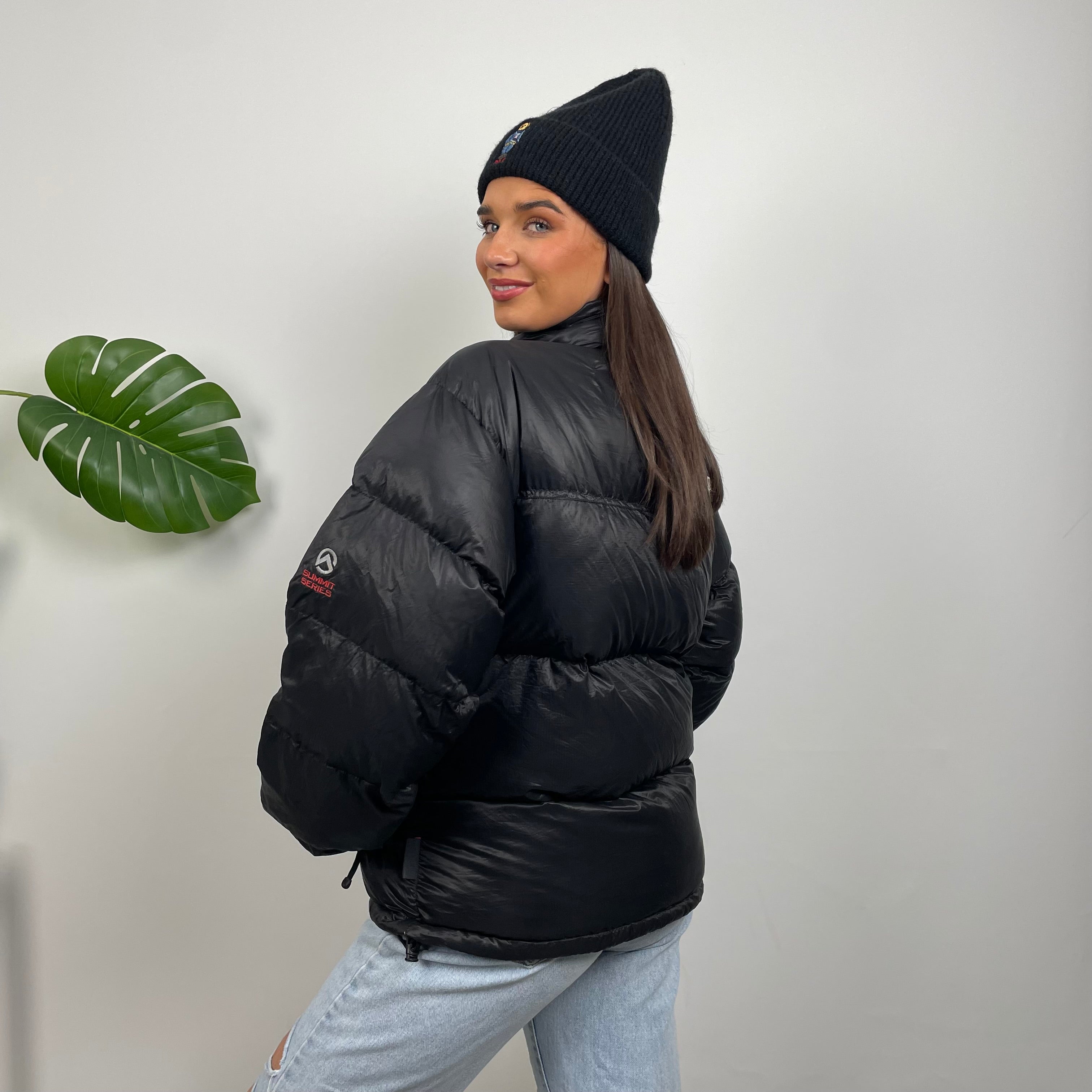 The North Face RARE Nuptse 700 Black Puffer Jacket (L)