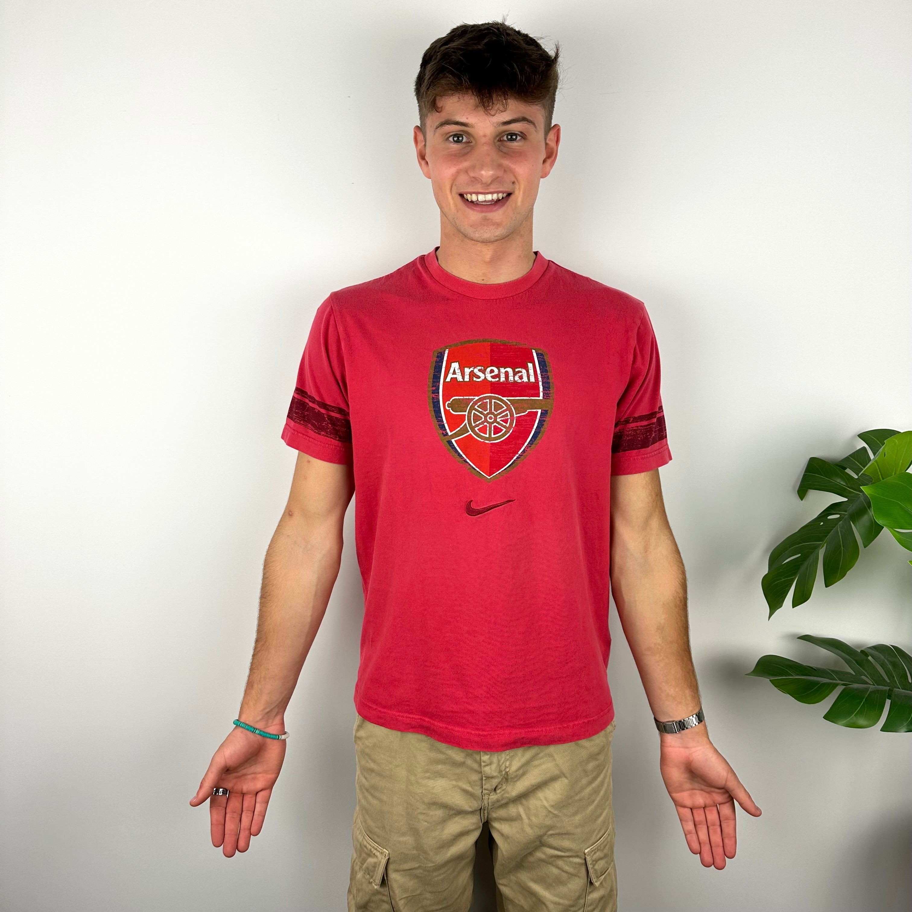 Nike x Arsenal RARE Red Logo T Shirt (M)