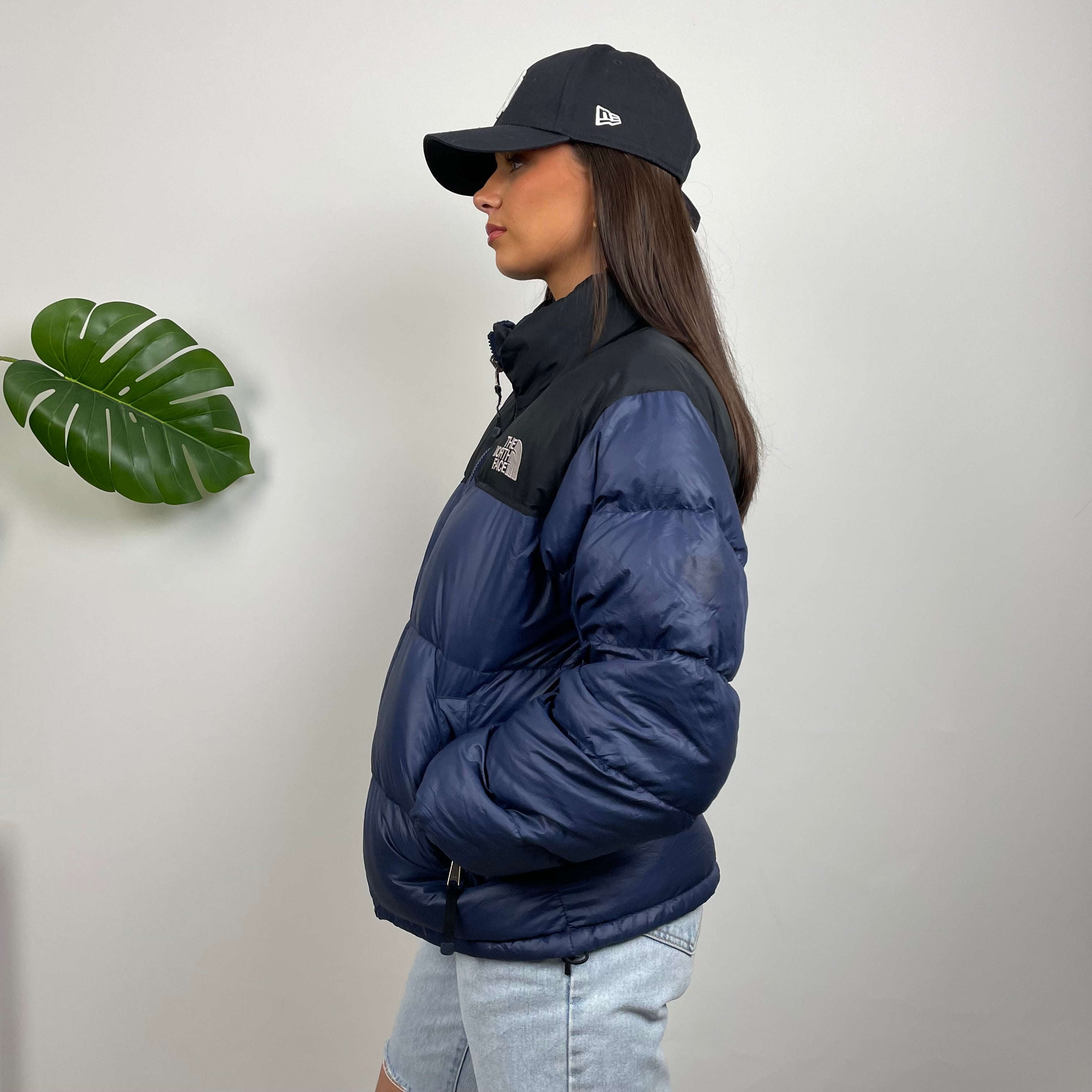 The North Face RARE Navy Nuptse 700 Puffer Jacket (M)