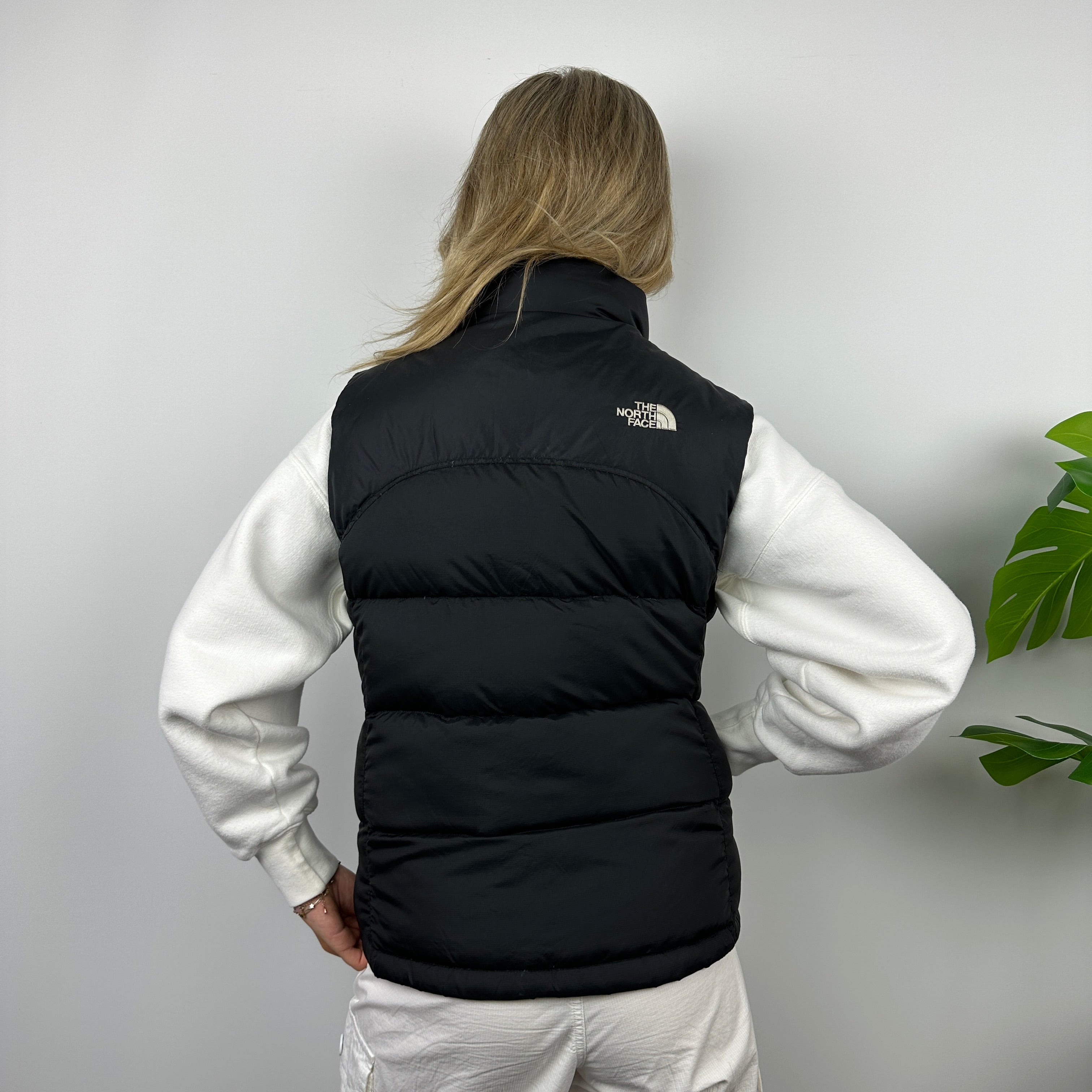 The North Face Black Nuptse 700 Puffer Gilet (S)