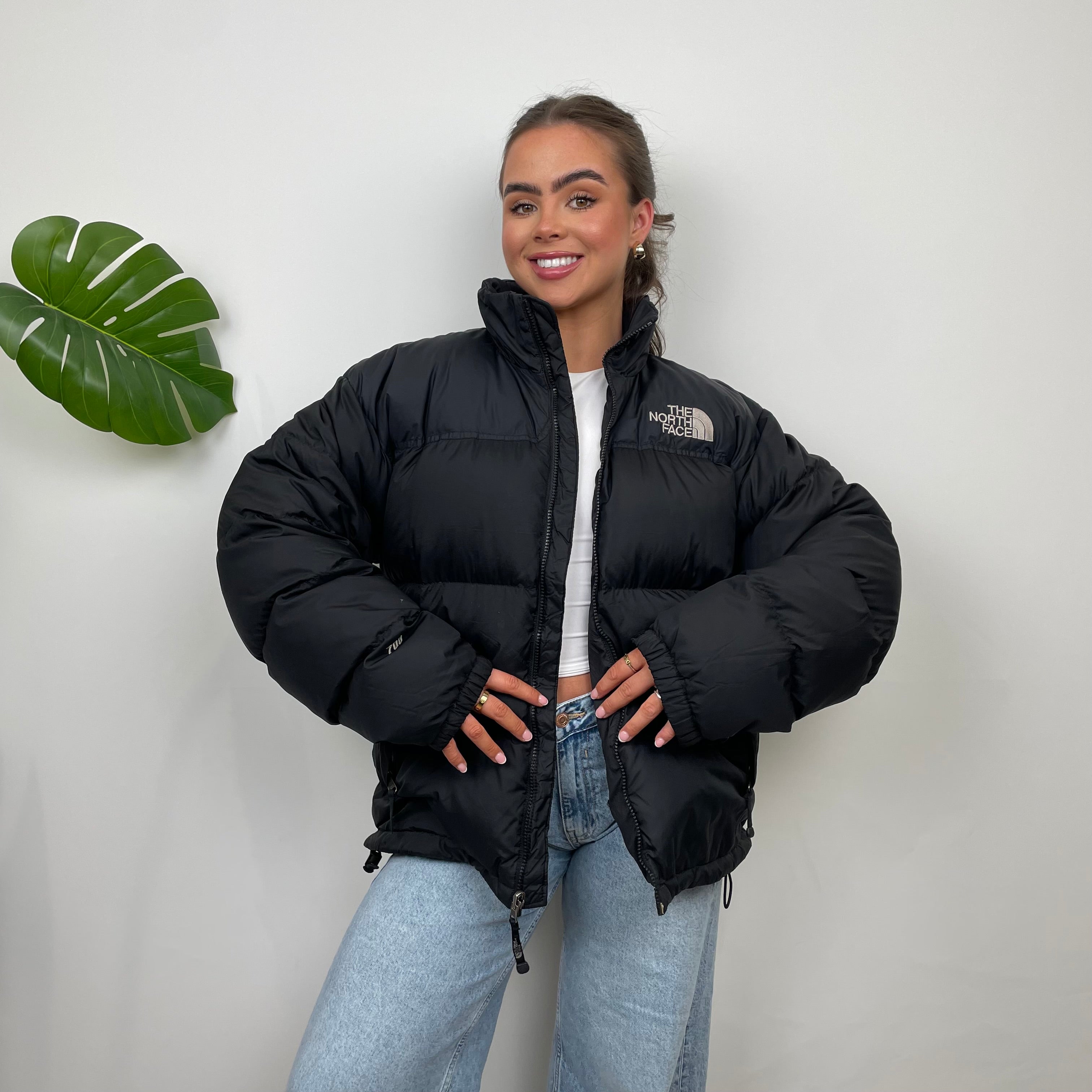 The North Face RARE Nuptse 700 Black Puffer Jacket (L)