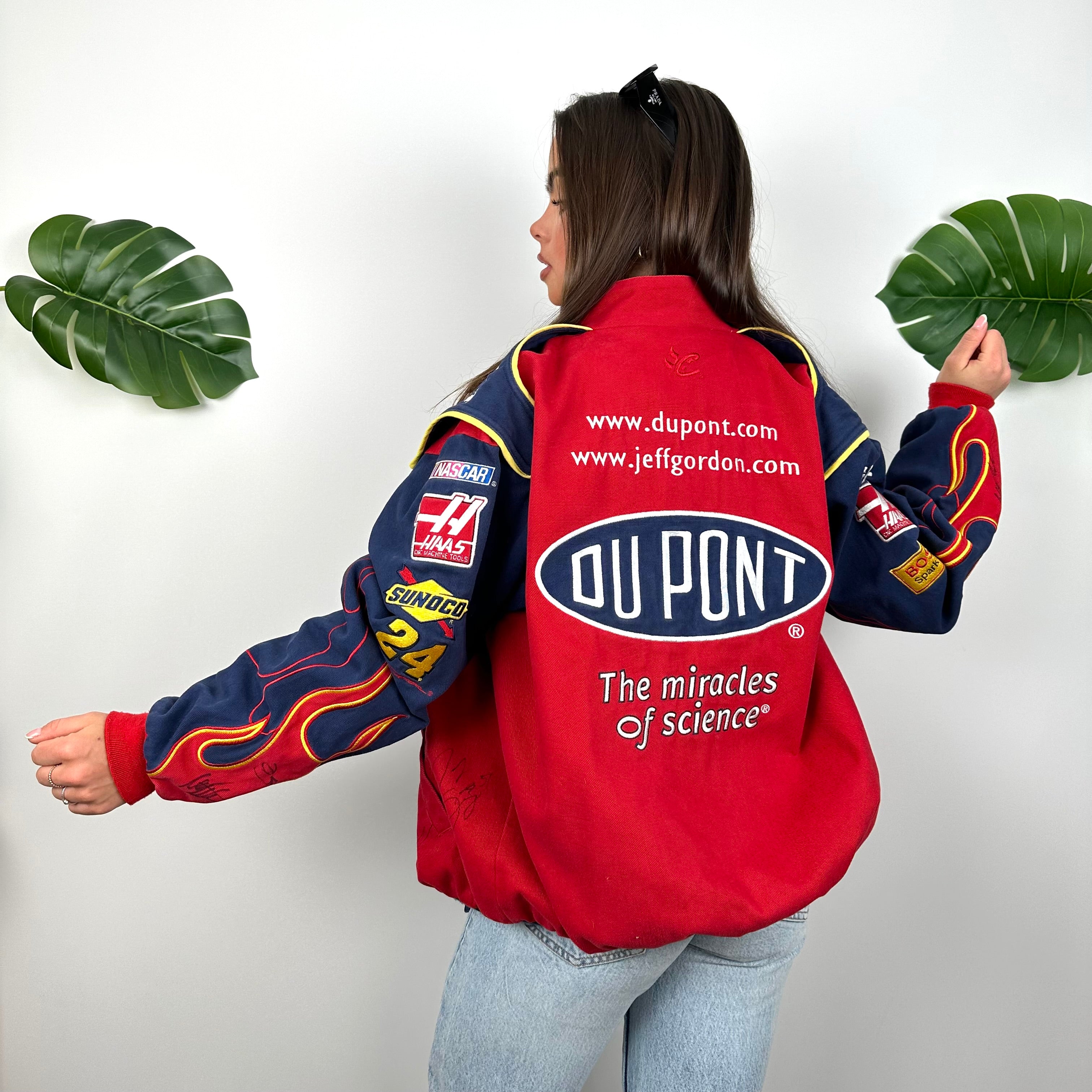 DuPont Red NASCAR Racing Jacket (M)