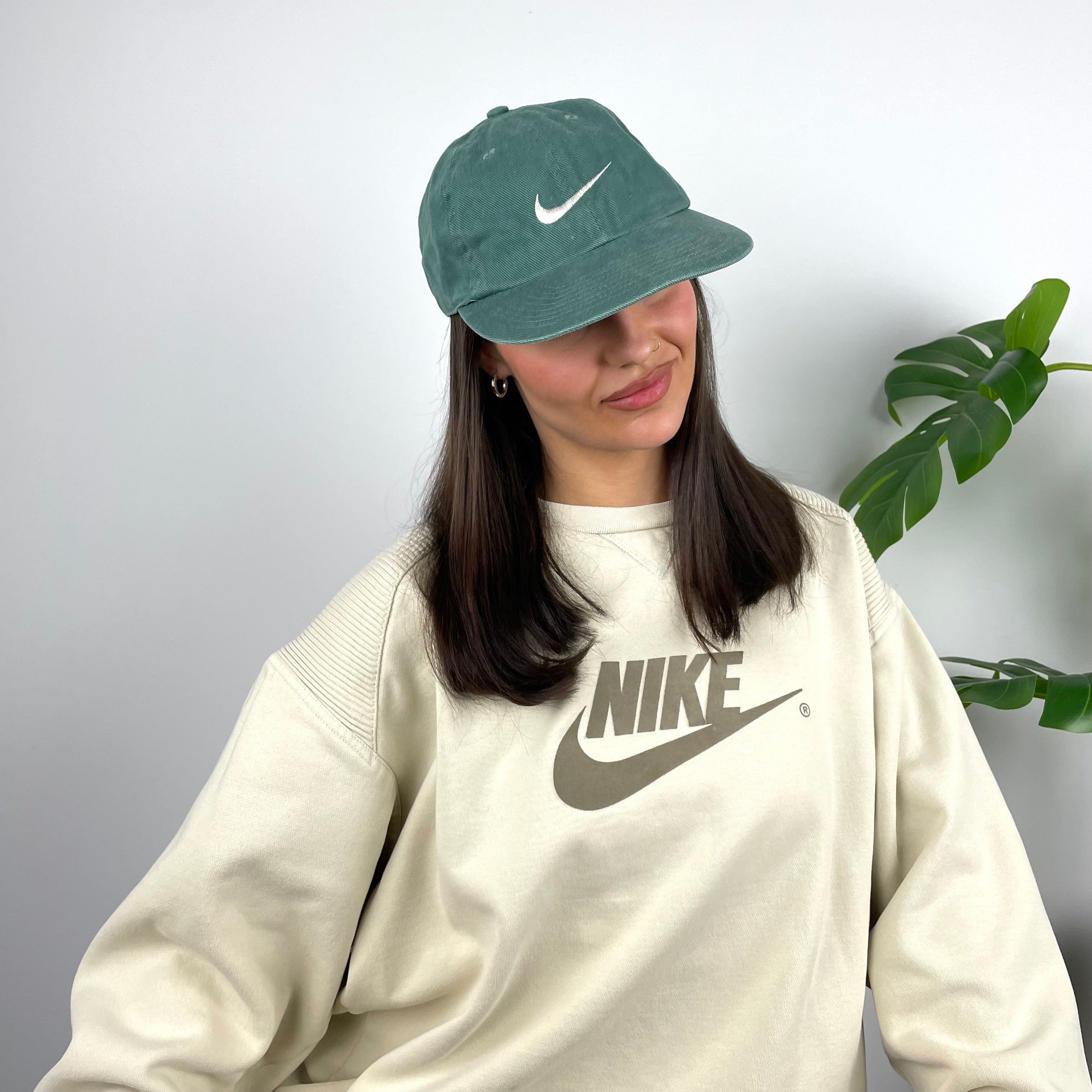 Nike RARE Green Swoosh Cap – Jamie Online Vintage