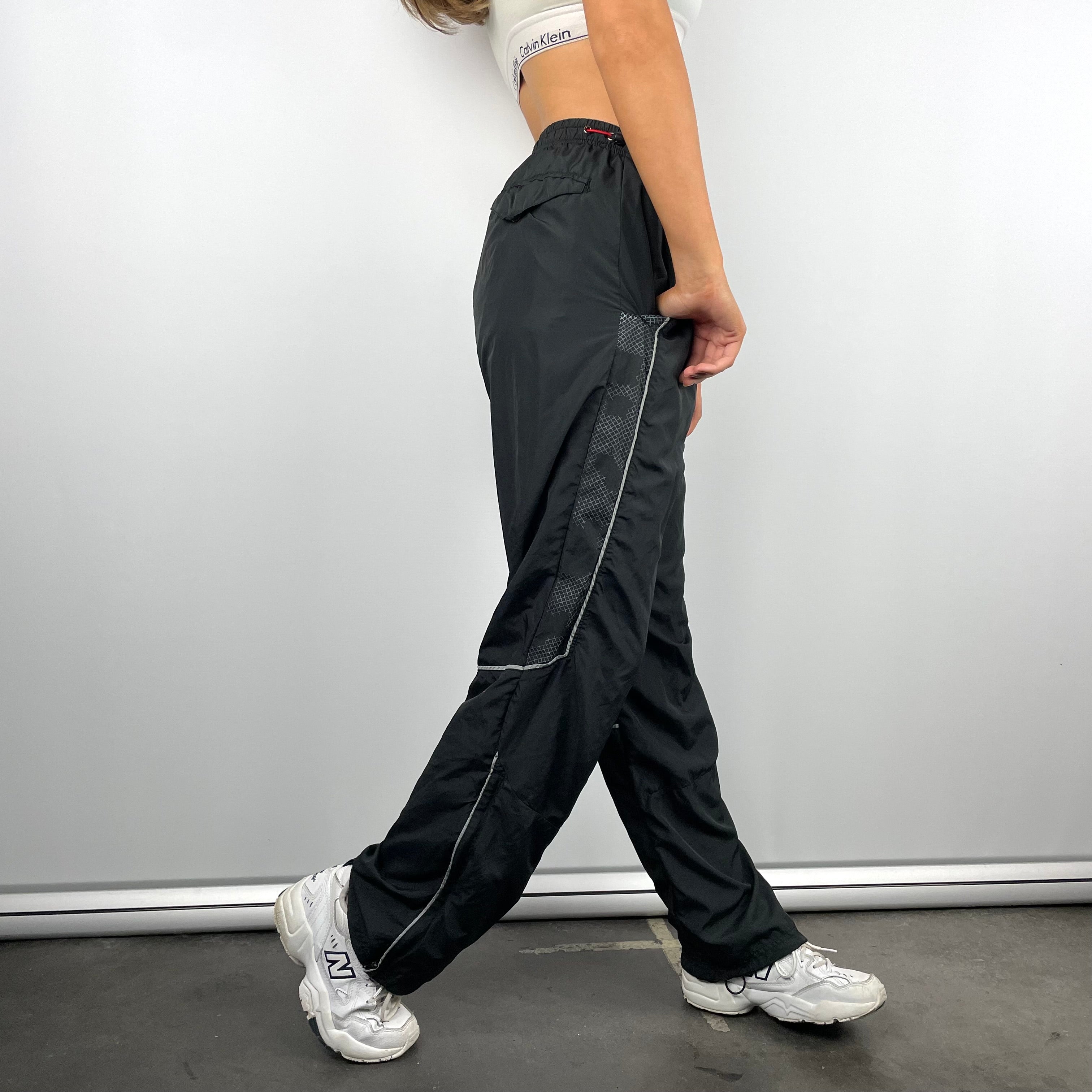 Nike Air Max Black Spell Out Track Pants (S)