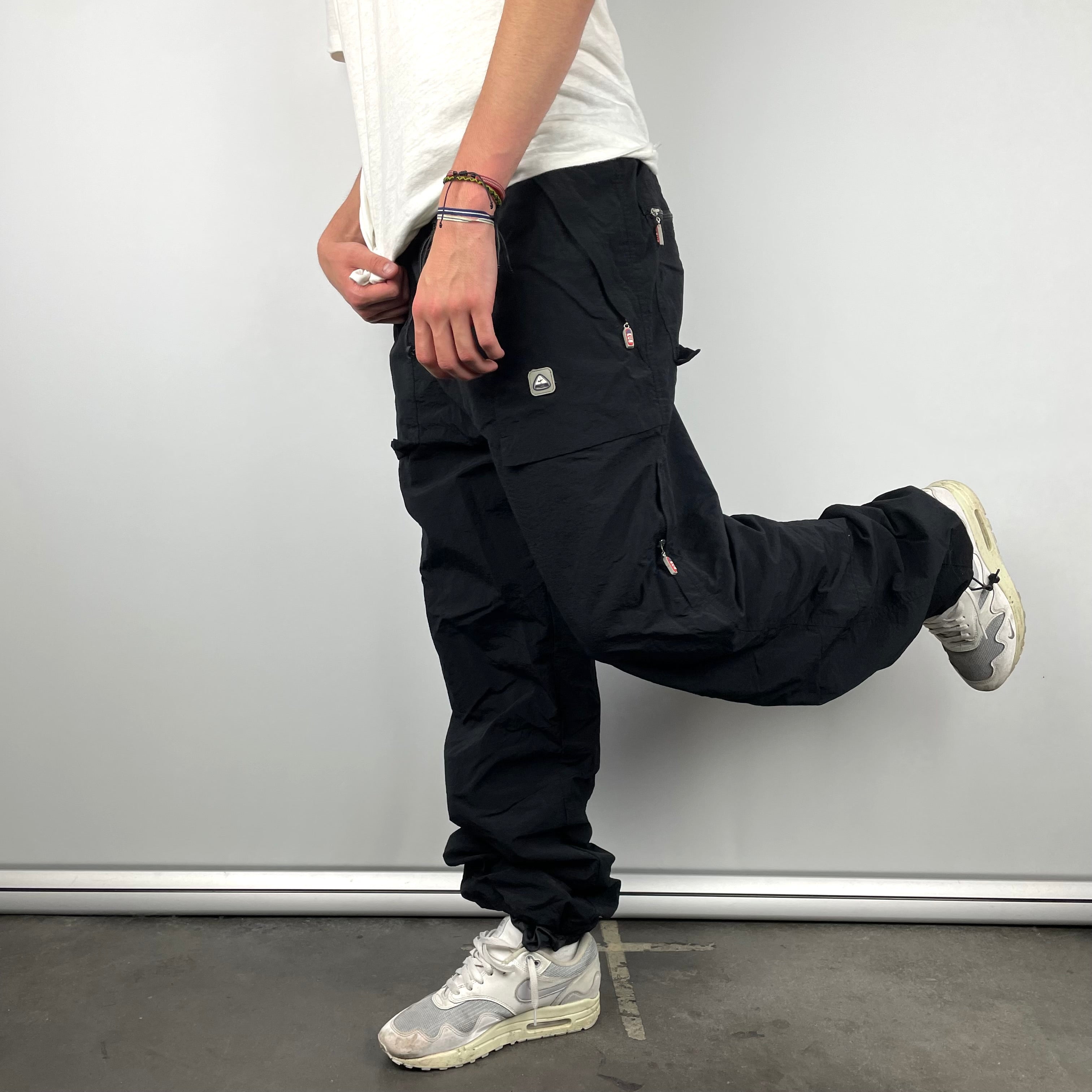 Nike ACG Black Embroidered Swoosh Track Pants (L)