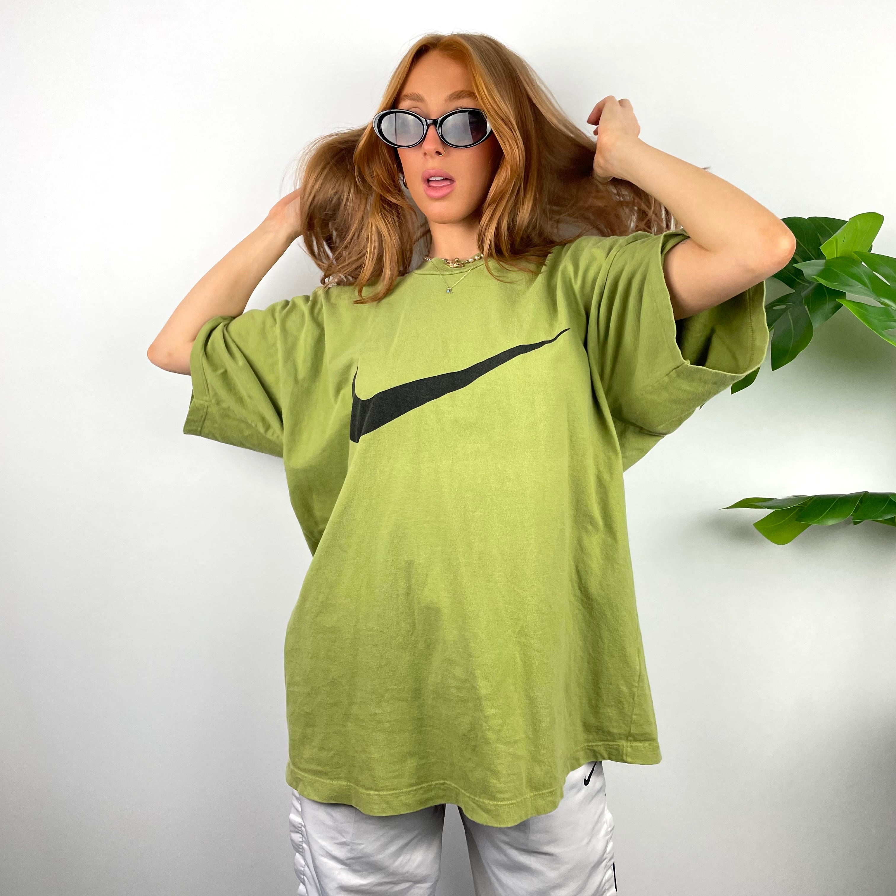 mens nike lime green shirt