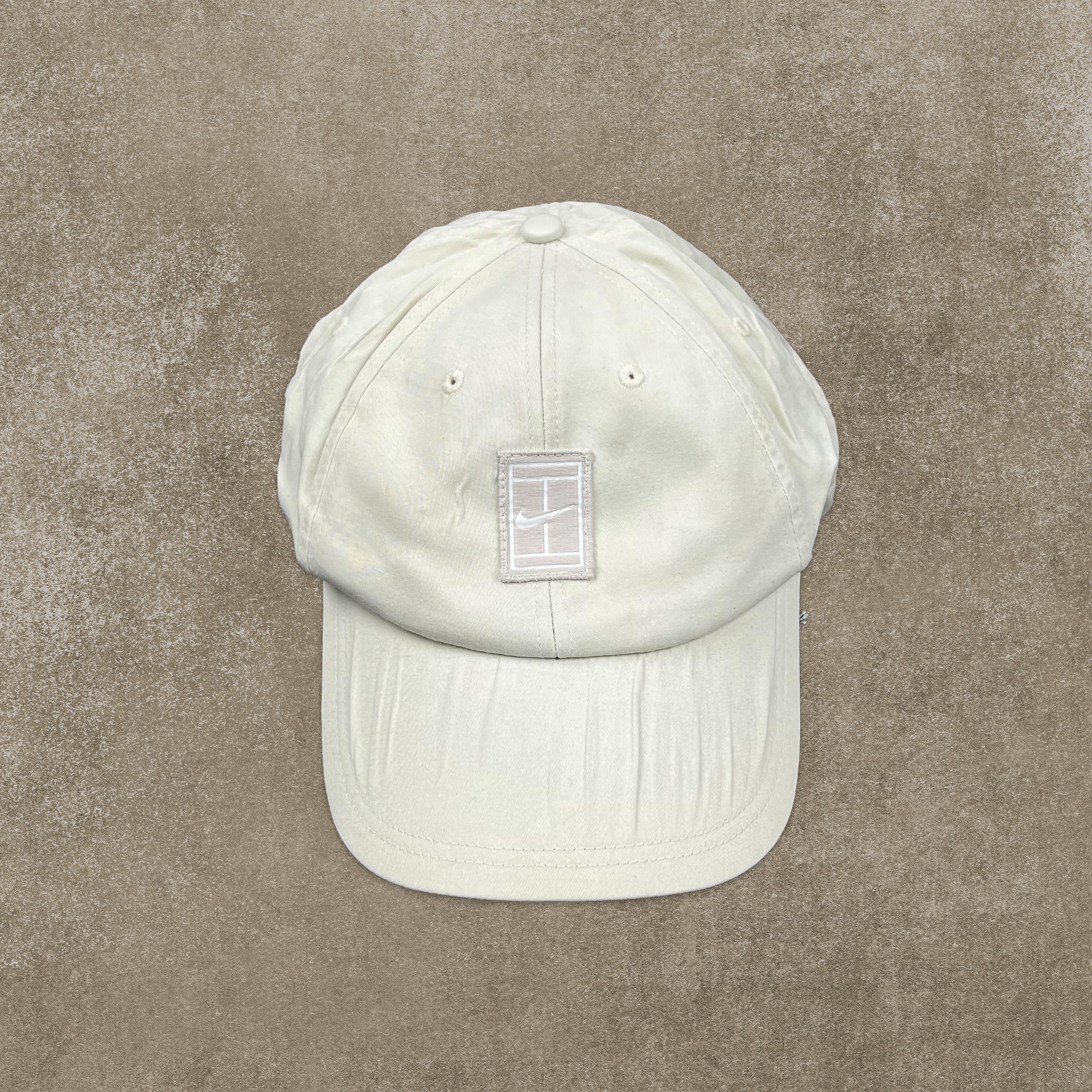 Nike Challenge Court White Embroidered Logo Cap