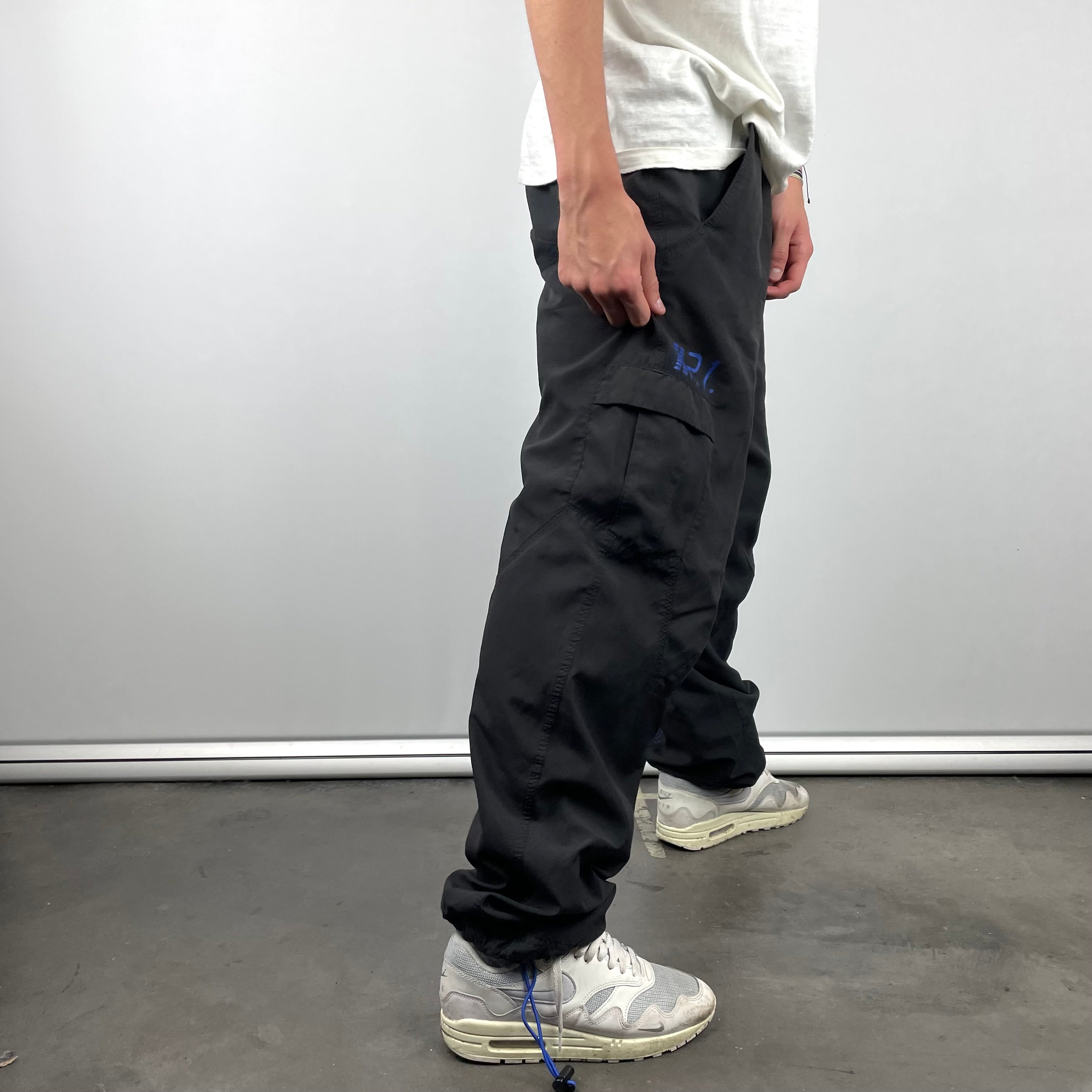 Nike Black Spell Out Track Pants (L)