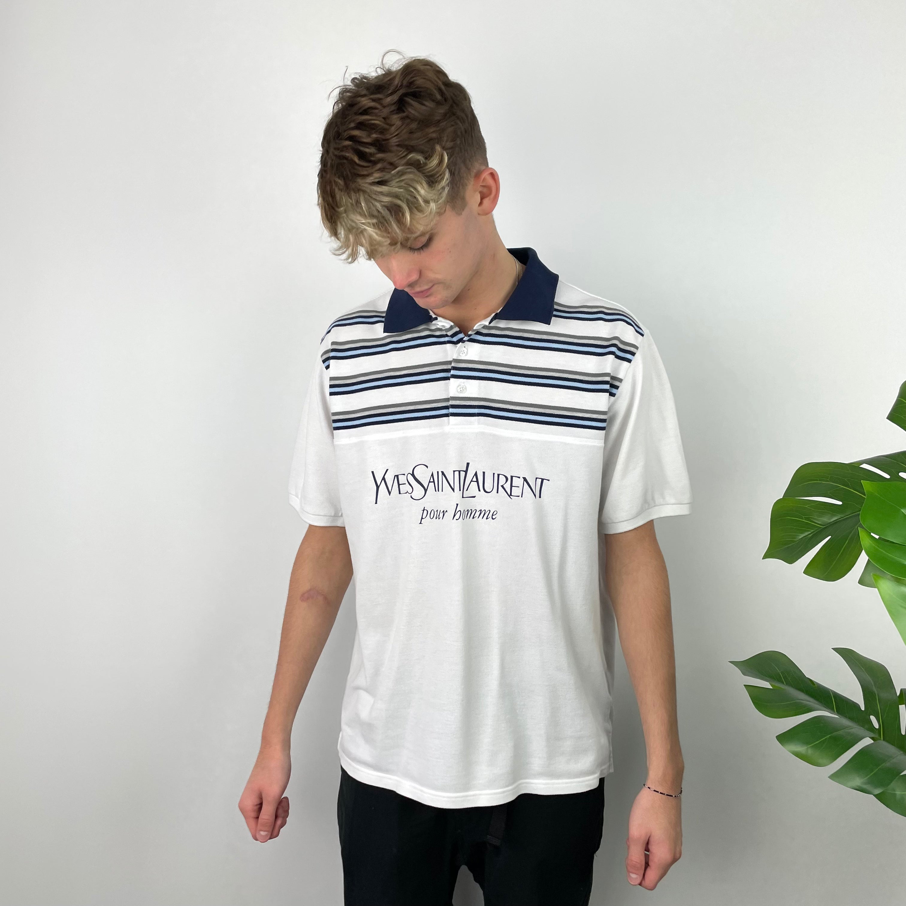春色3カラー✧ Yves Saint Laurent pour homme Tシャツ L | alamiah.edu.sa